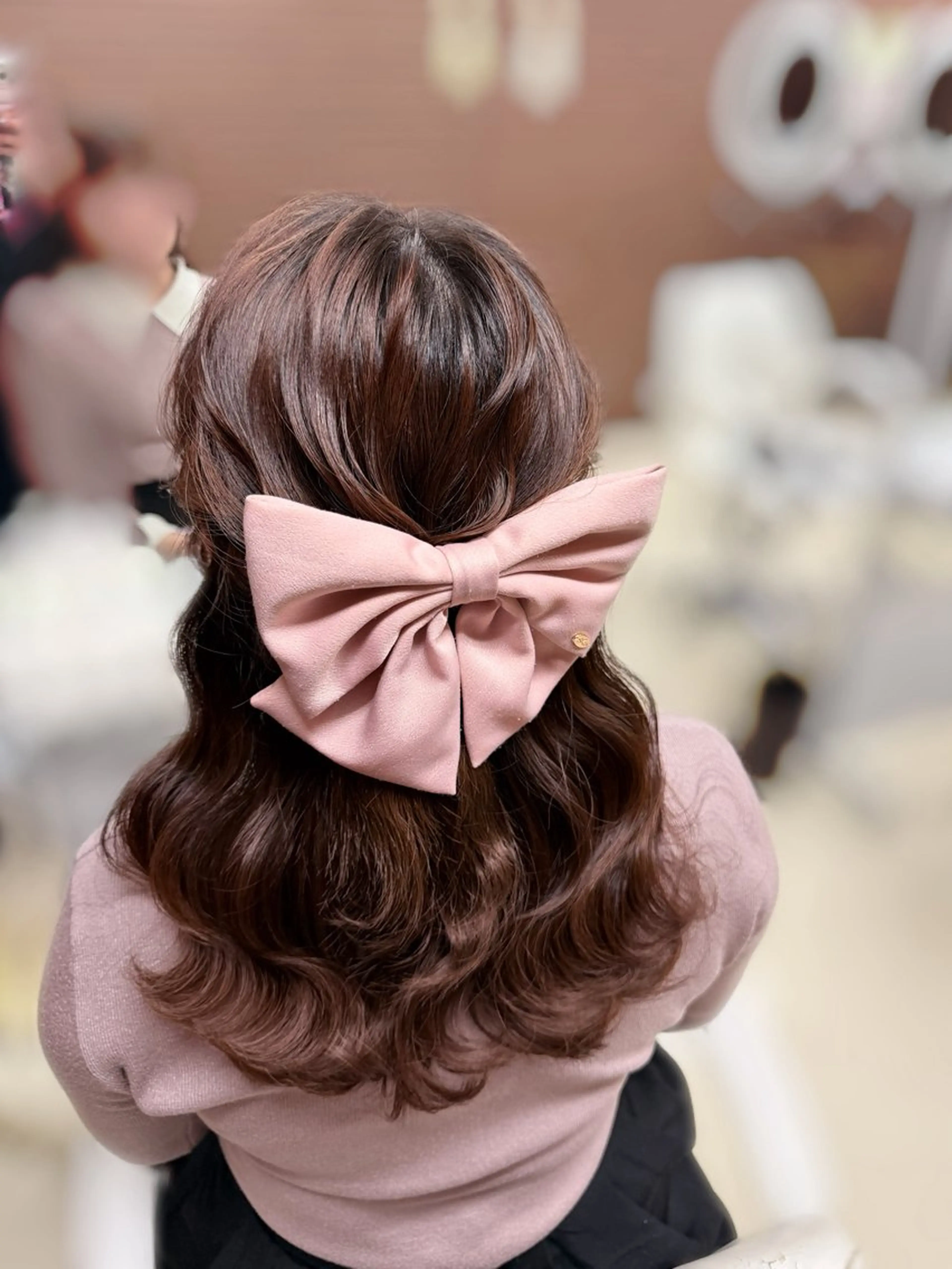 セミロング 🎀 KUBO AYAKA 🎀✨のヘアスタイル