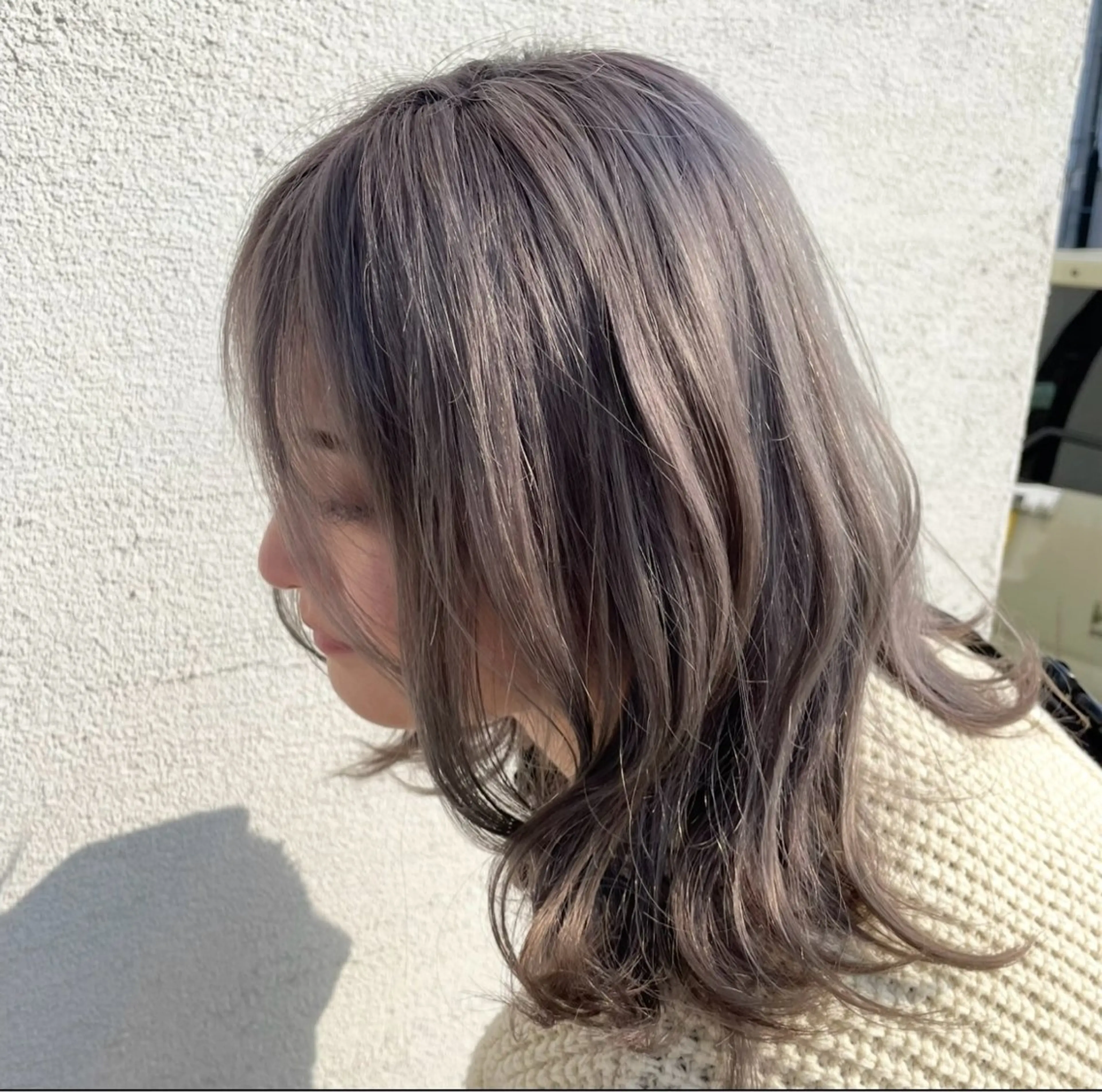 ミディアム カラー ブリーチ picasso yume/ボブカットのヘアスタイル