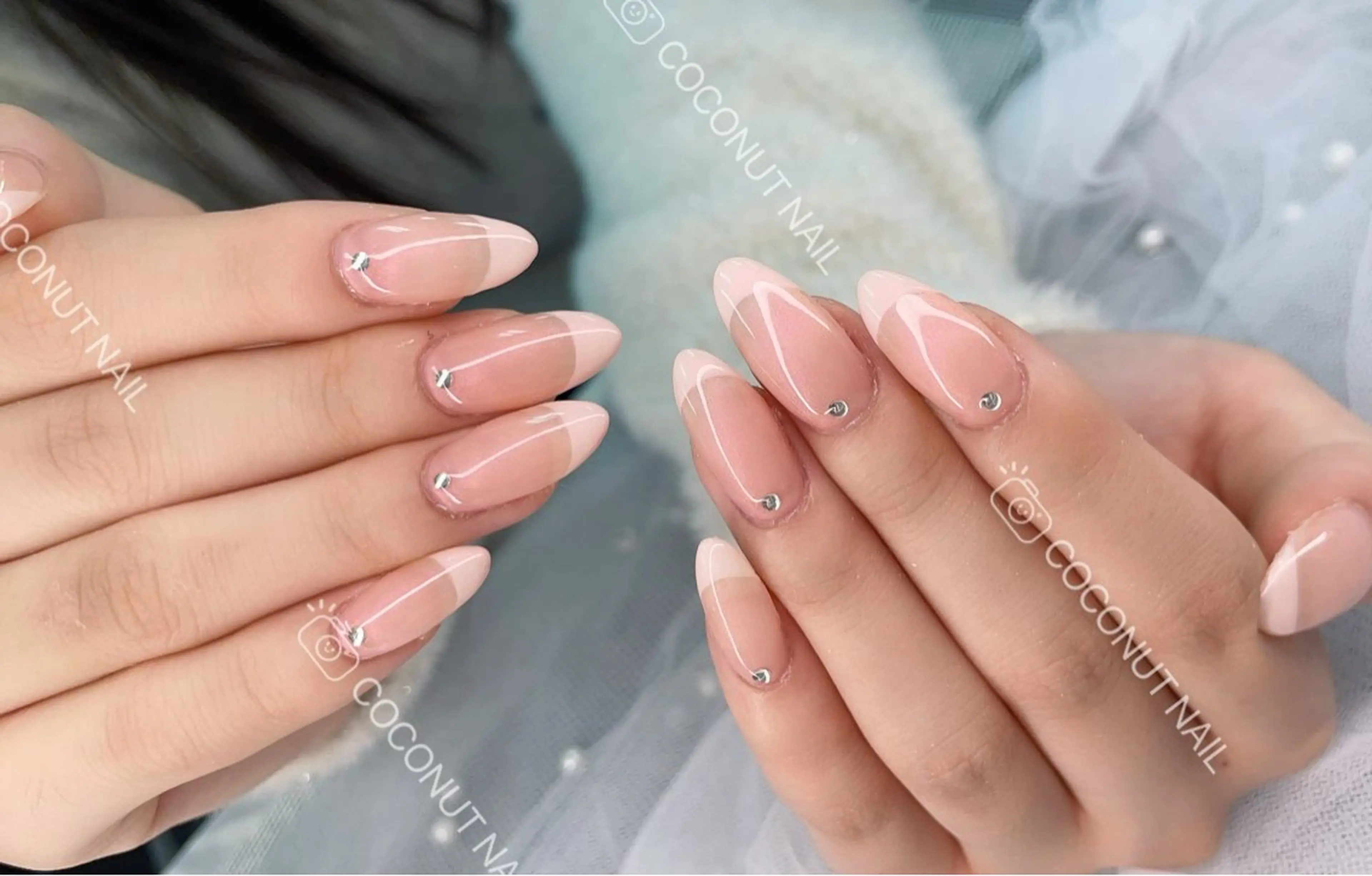 ネイル ハンドネイル 神田 ココナッツのネイルデザイン