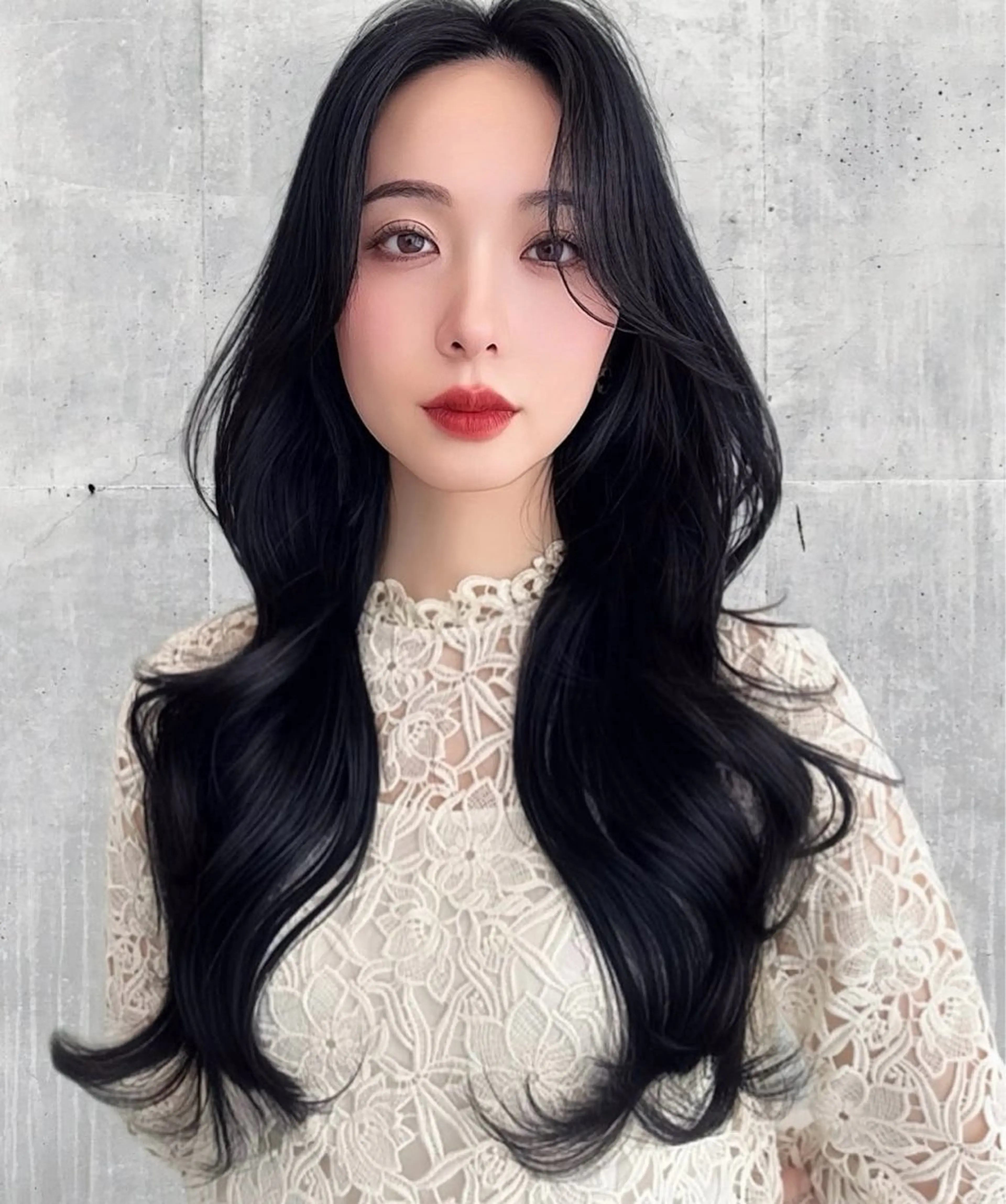 ロング カラー カット ヘアカラー トリートメント レイヤー/髪質改善 ボブ/艶カラー/縮毛のヘアスタイル