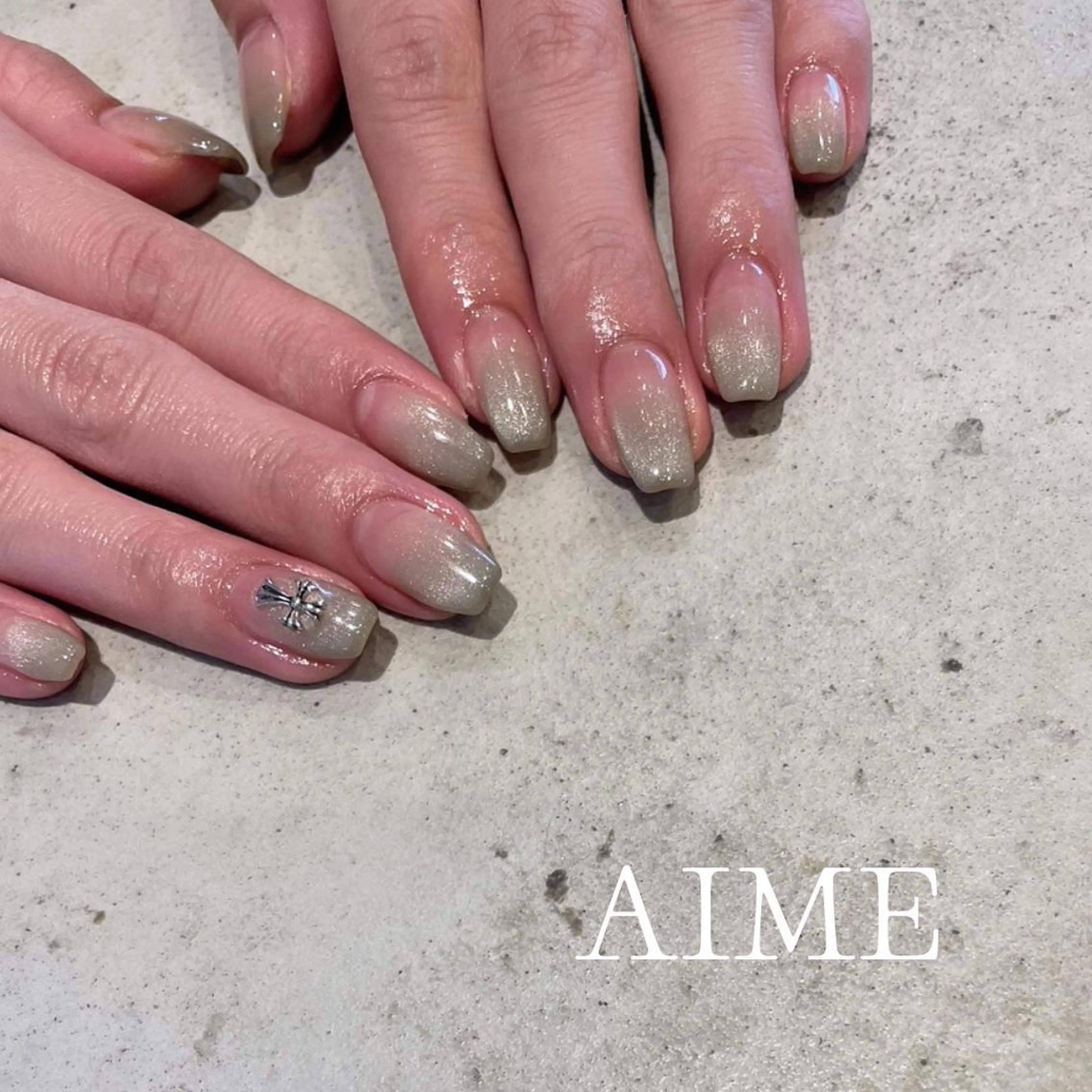 ネイル アートネイル ハンドネイル AIME （momo）のネイルデザイン
