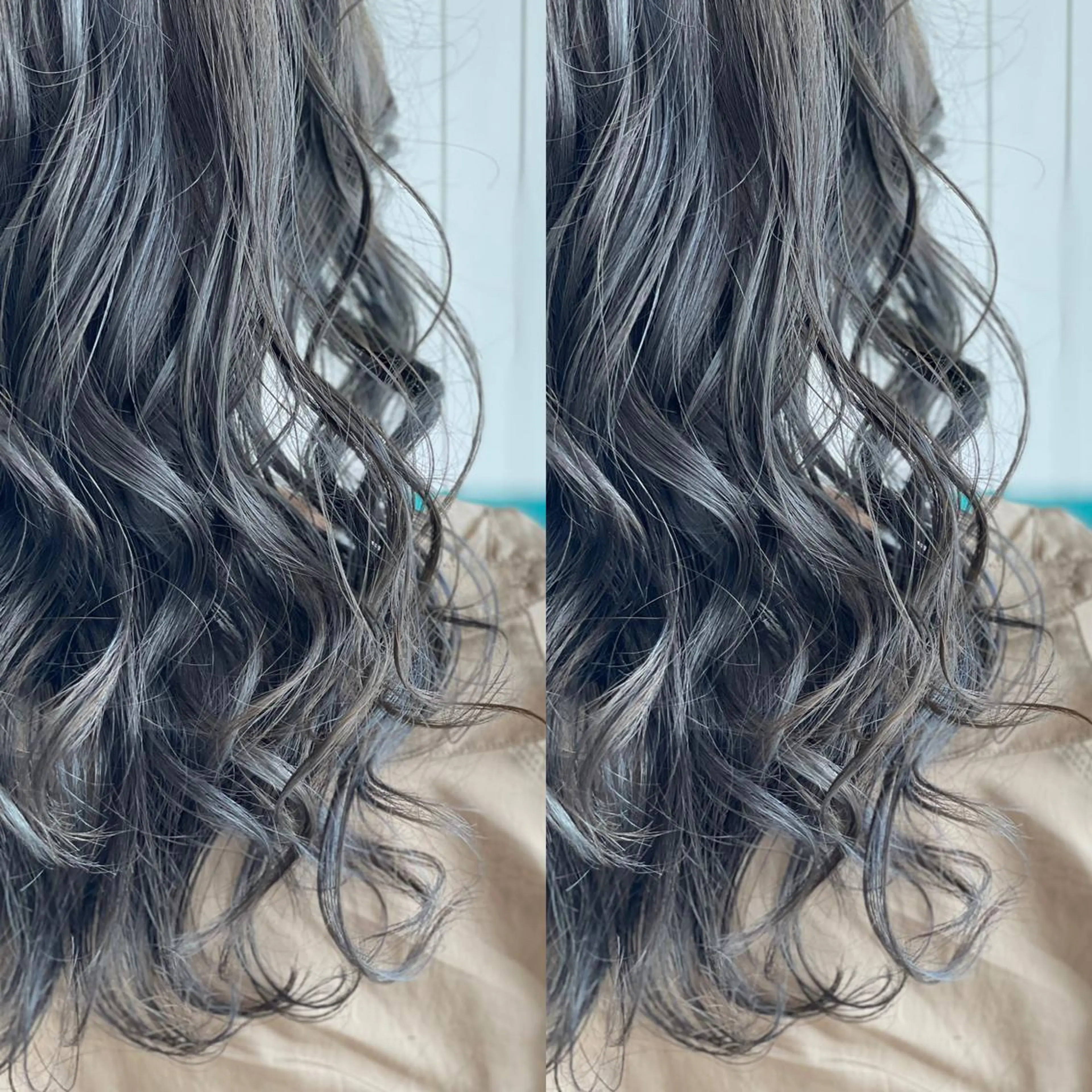 ロング カラー ヘアカラー トリートメント Snaly カラー特化ページのヘアスタイル