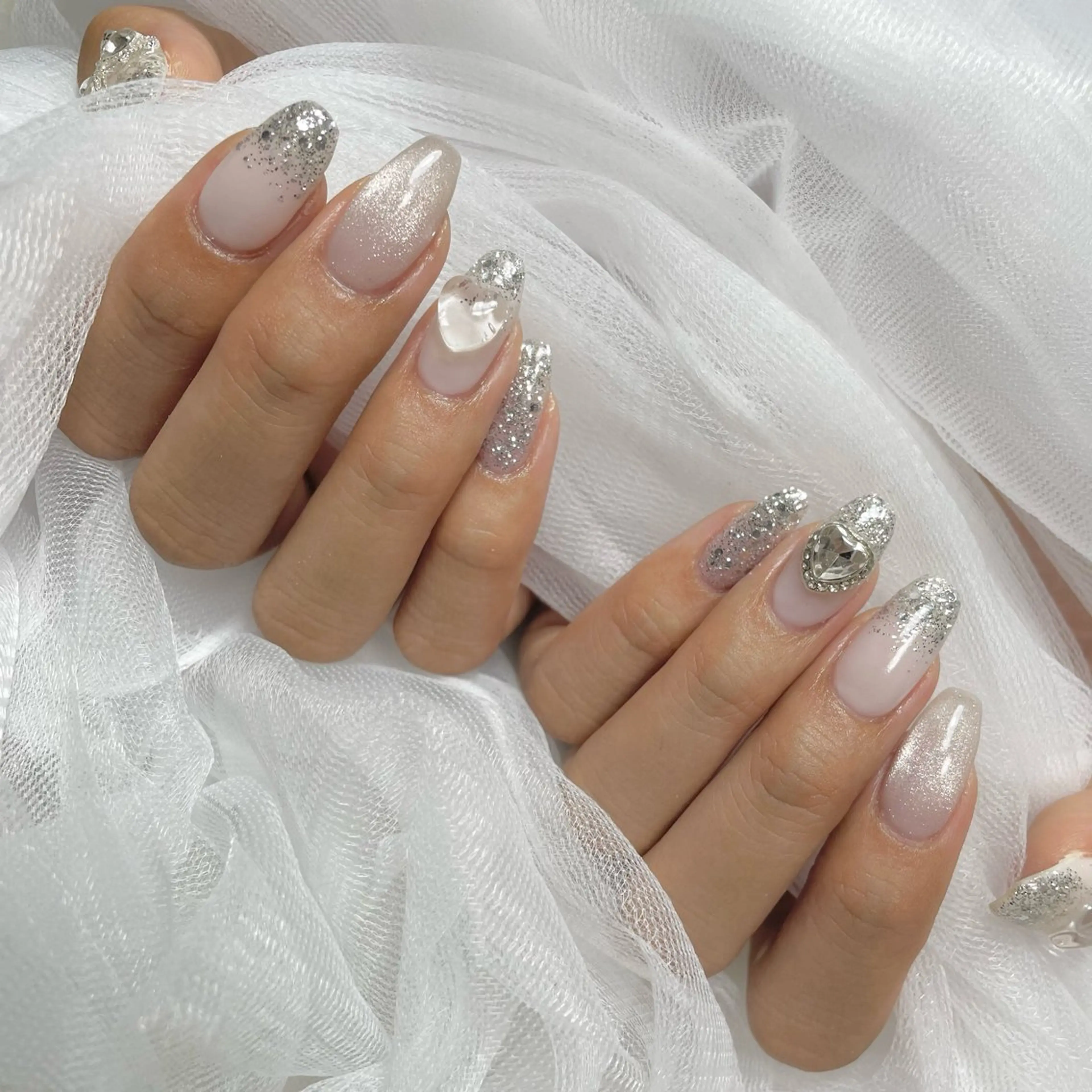 ネイル マグネットネイル ワンホンネイル h's dazz harukaのネイルデザイン