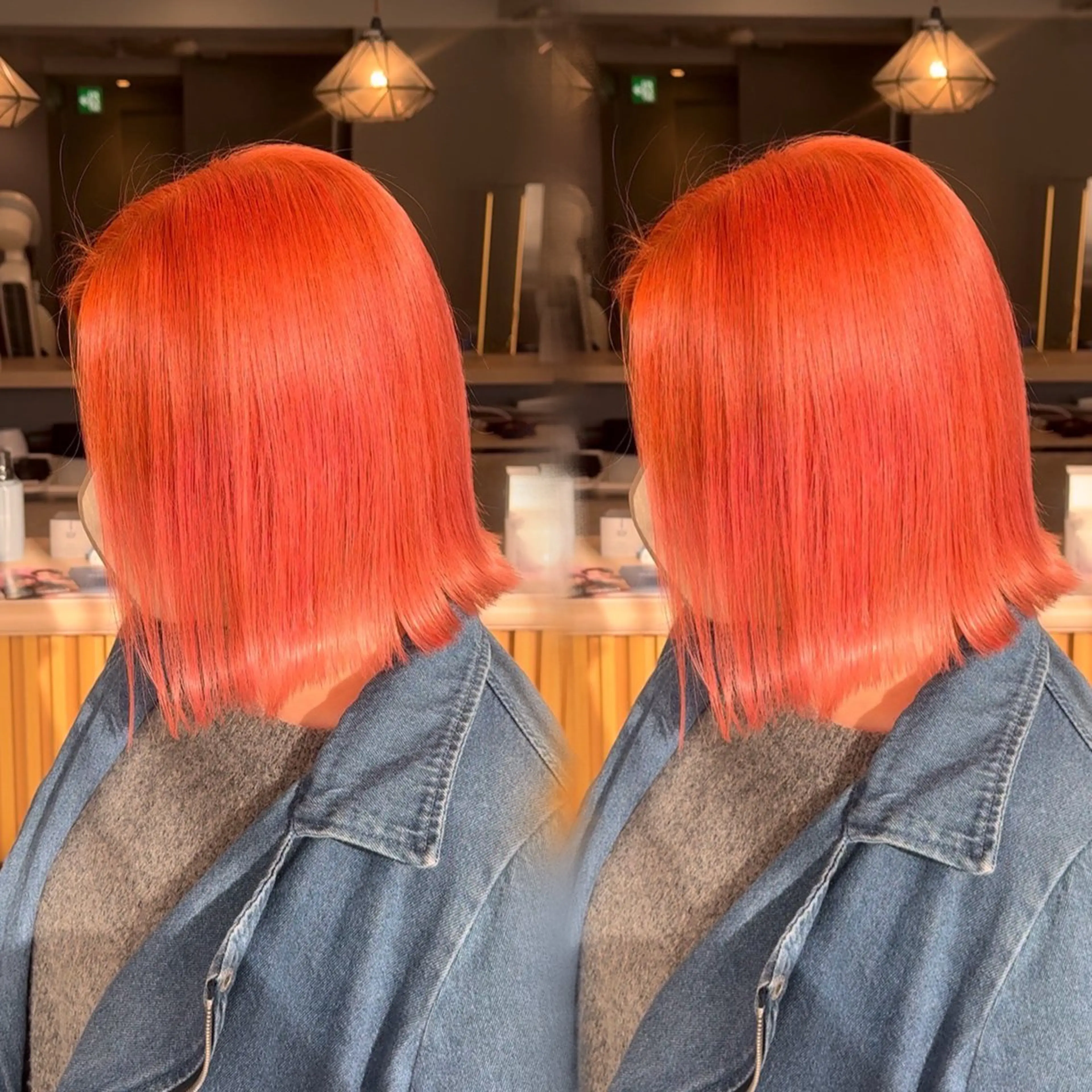 ブリーチ+カラー+2stepトリートメントの写真