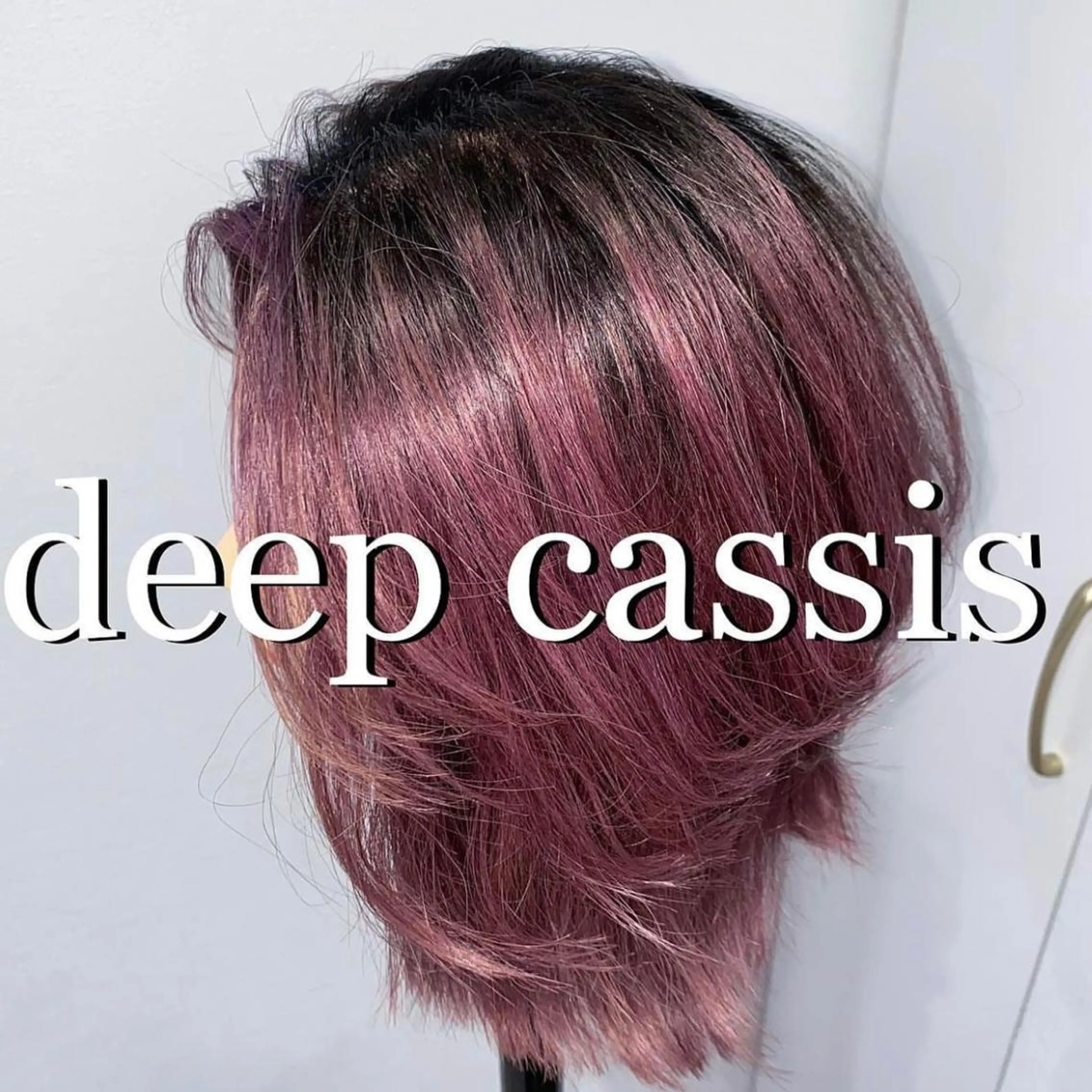 カラー アッシュ ピンクカラー ✨️デザインカラー AIRI✨のヘアスタイル