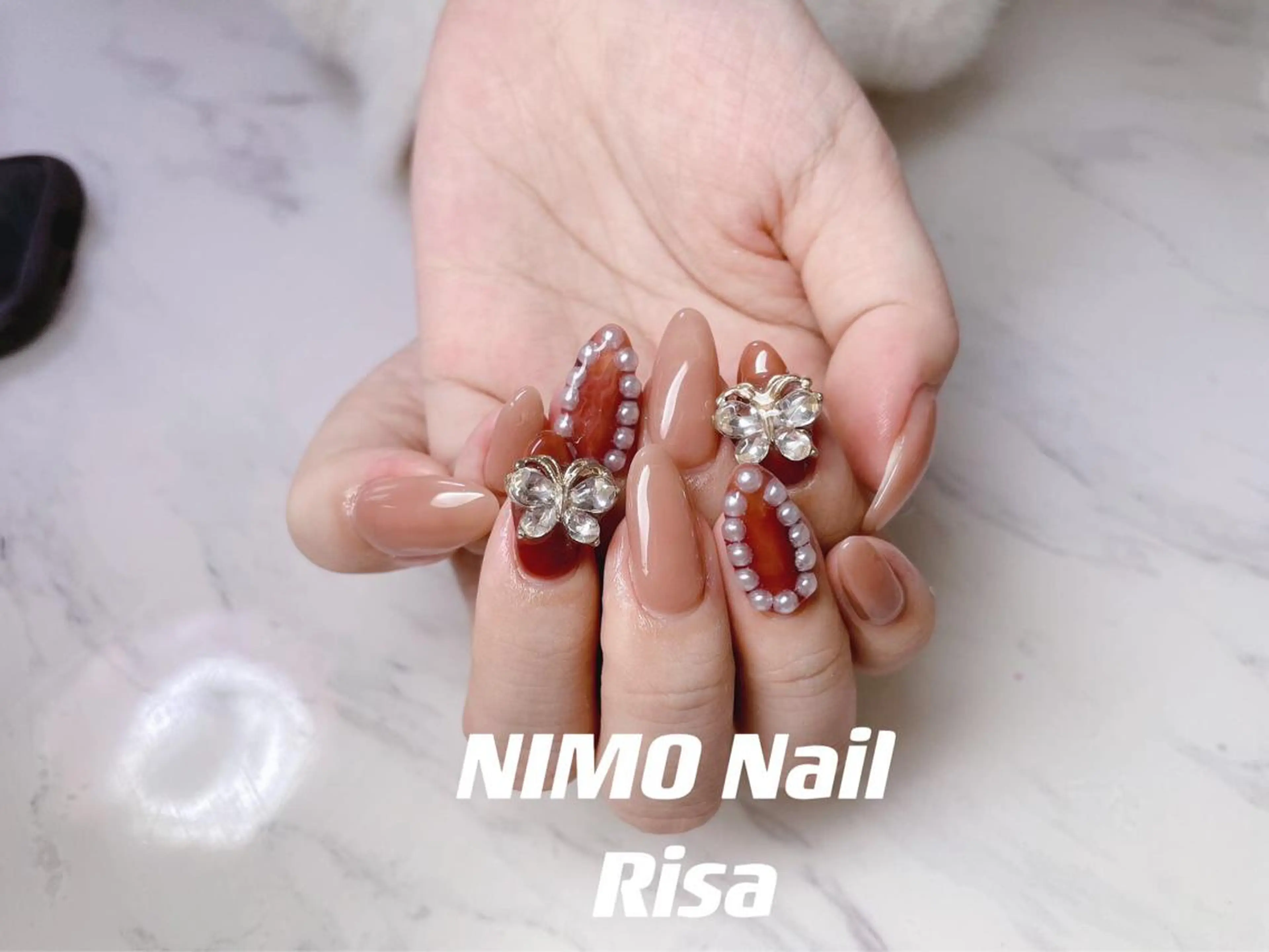 ネイル ハンドネイル RI SA☀️ リサのネイルデザイン