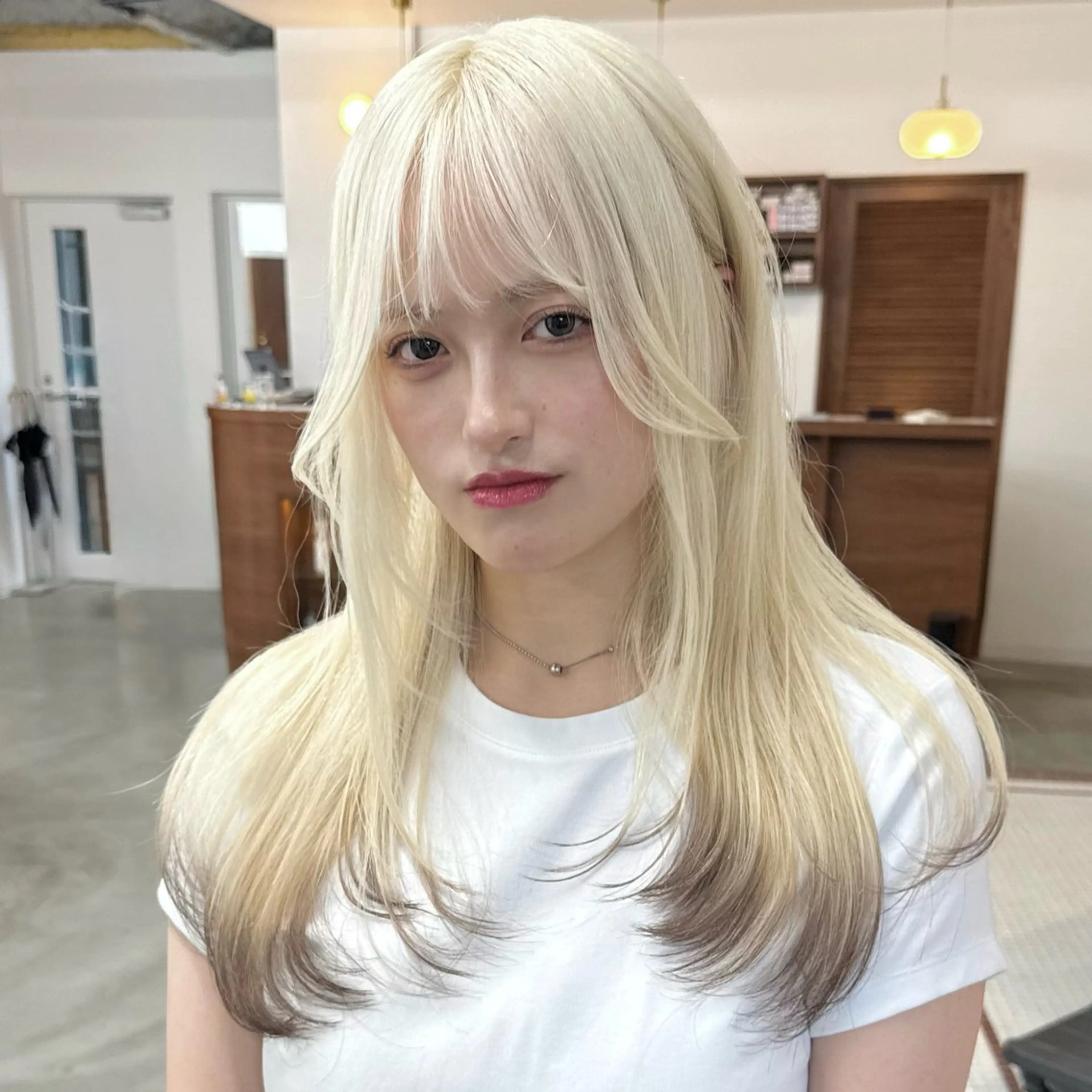 ロング カラー エクステモデル募集 💗大阪梅田/川上のヘアスタイル