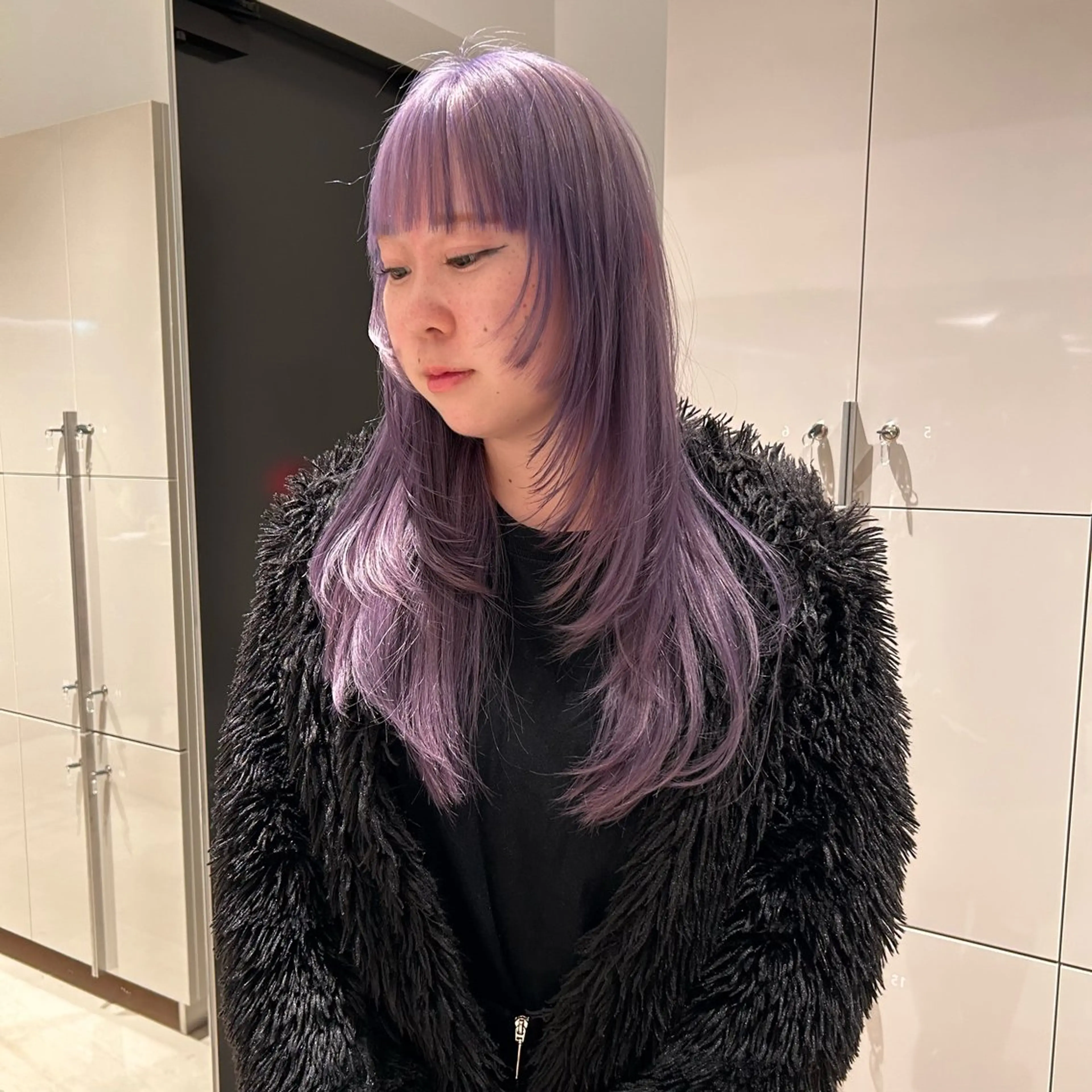 ロング レイヤーカット ヘアカラー Wカラー/ボブ/ カット /Rinoのヘアスタイル