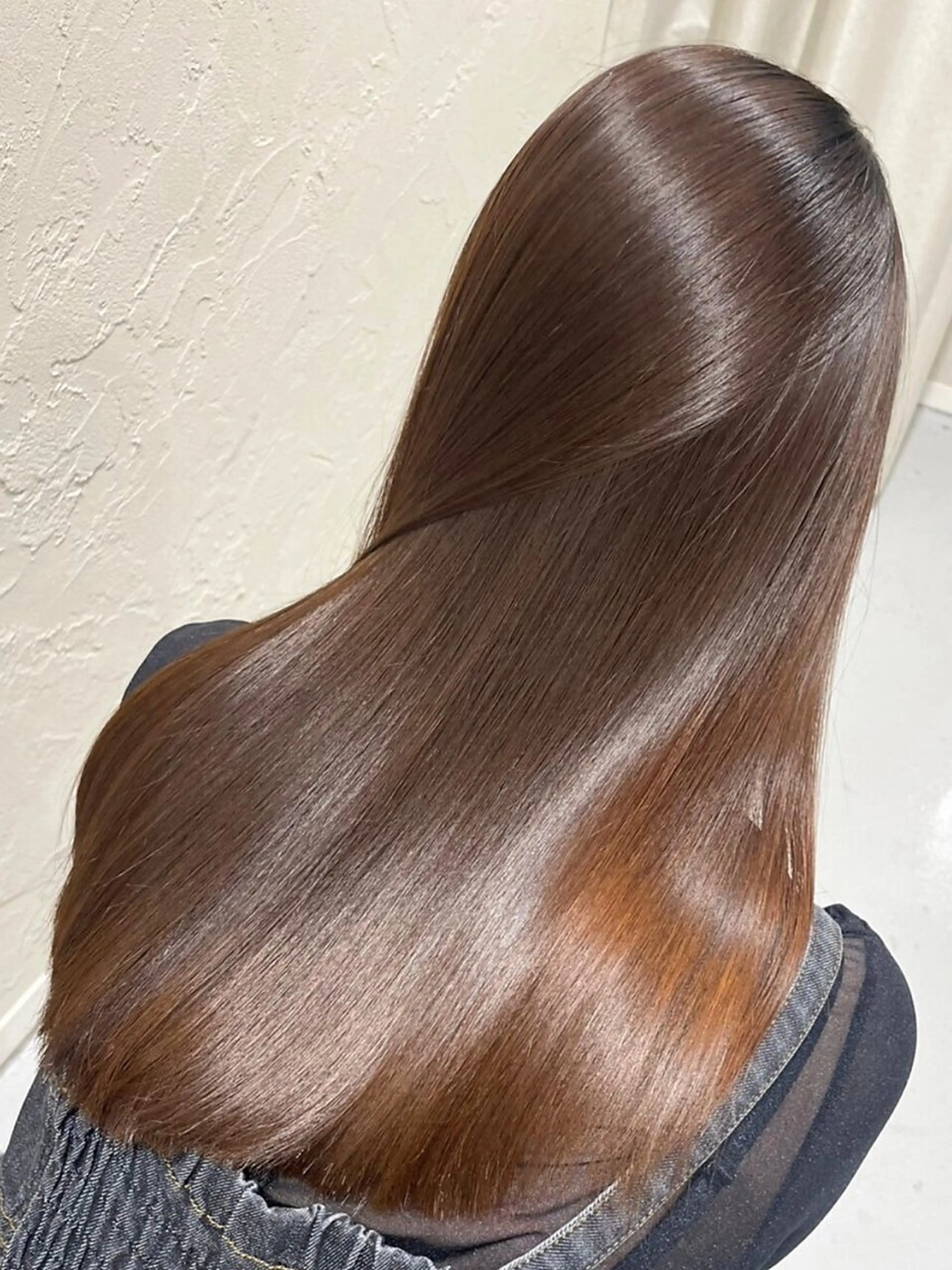 ロング カラー 山道 れんのヘアスタイル