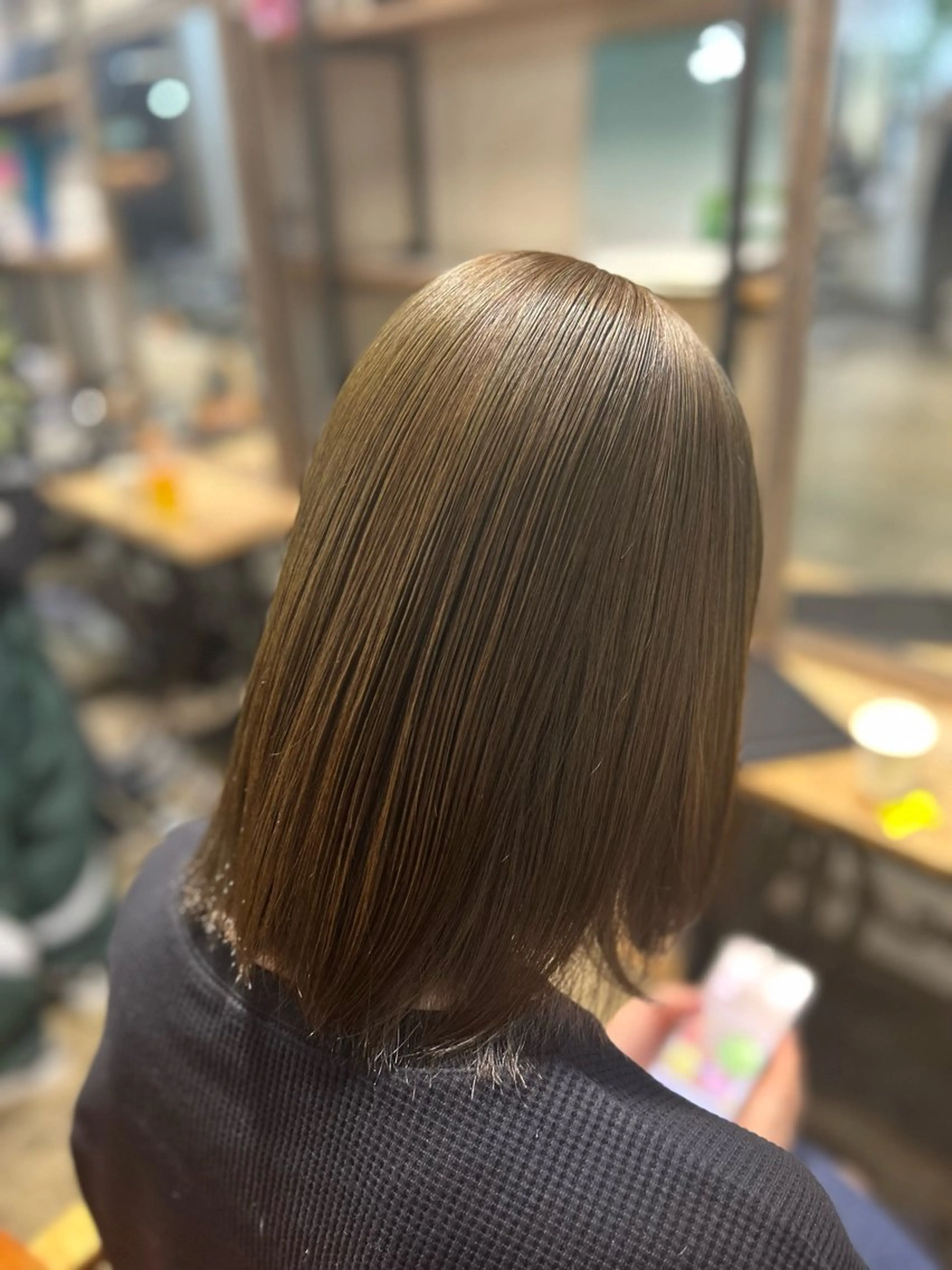 ミディアム カラー 艶髪/レイヤー 🦋MIYUUのヘアスタイル