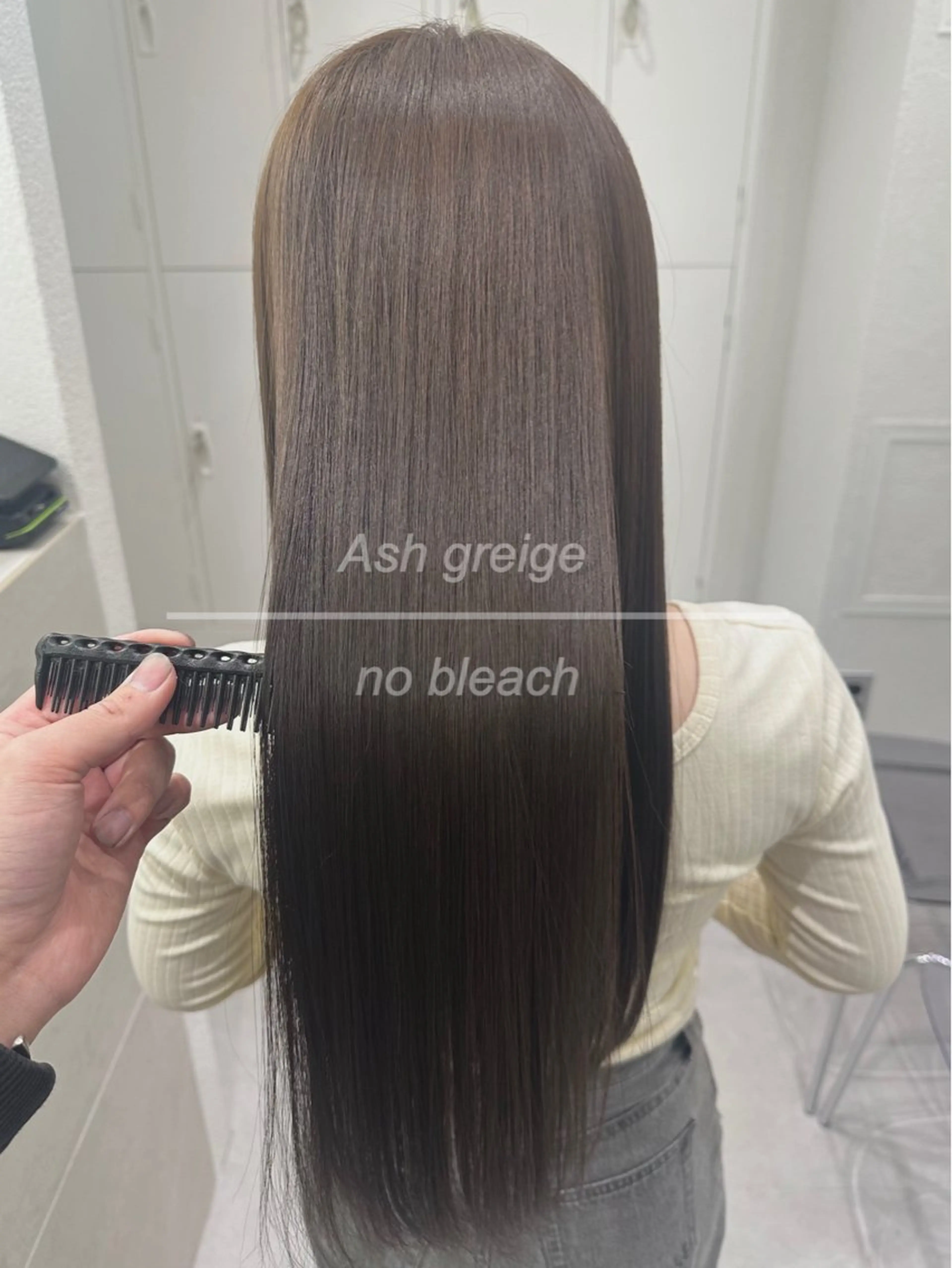 ロング カラー カット ヘアカラー トリートメント 🪞個室サロン/韓国 艶髪/keito🪞のヘアスタイル