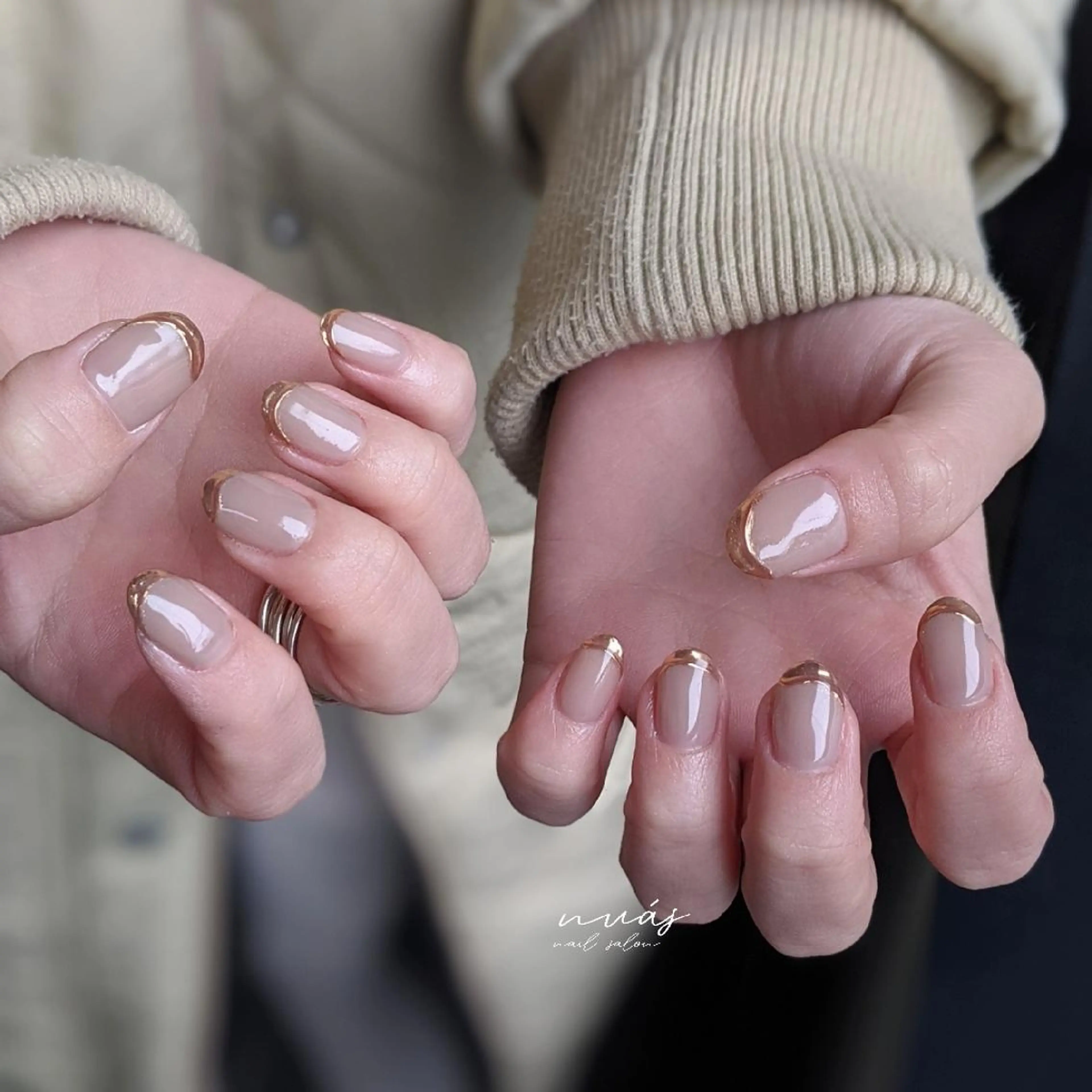 ネイル ハンドネイル nuás nail & eyeのネイルデザイン