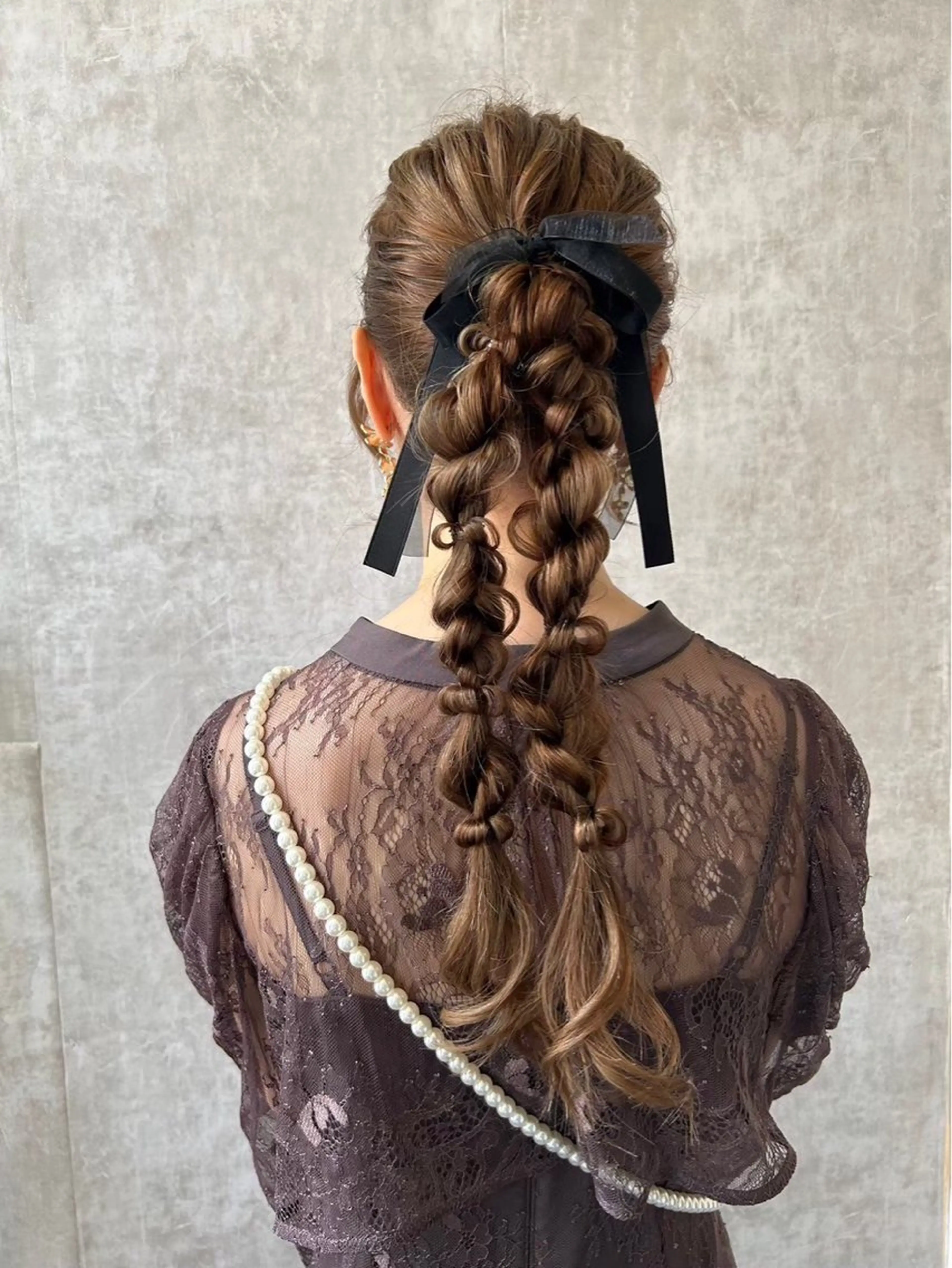 ヘアアレンジ 結婚式・ブライダル 🍑トレンドカラー 🍑横浜のヘアスタイル