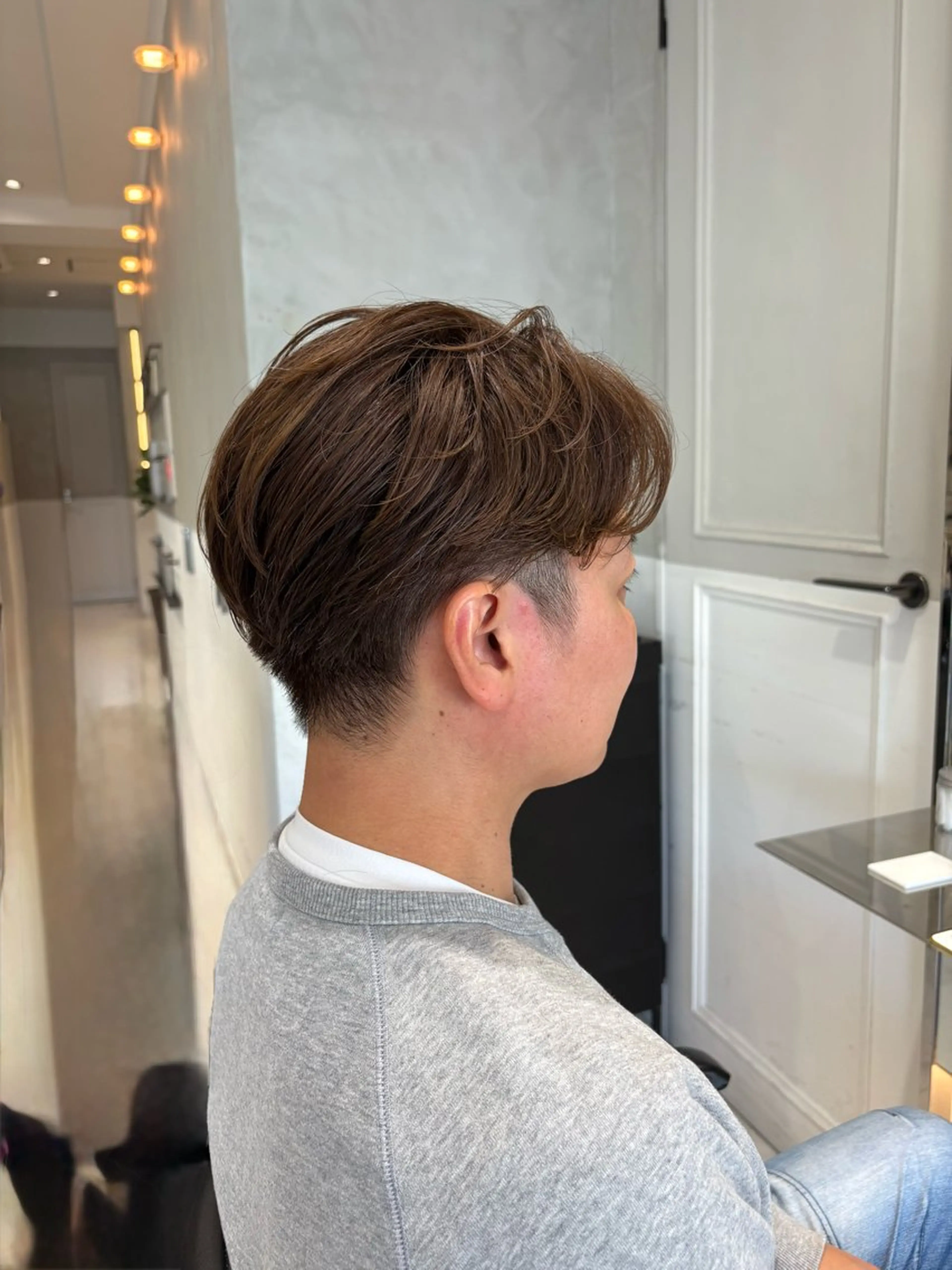 メンズ カット ヘアカラー Rino🎀/盛れる 顔周りカット🪽✩のヘアスタイル