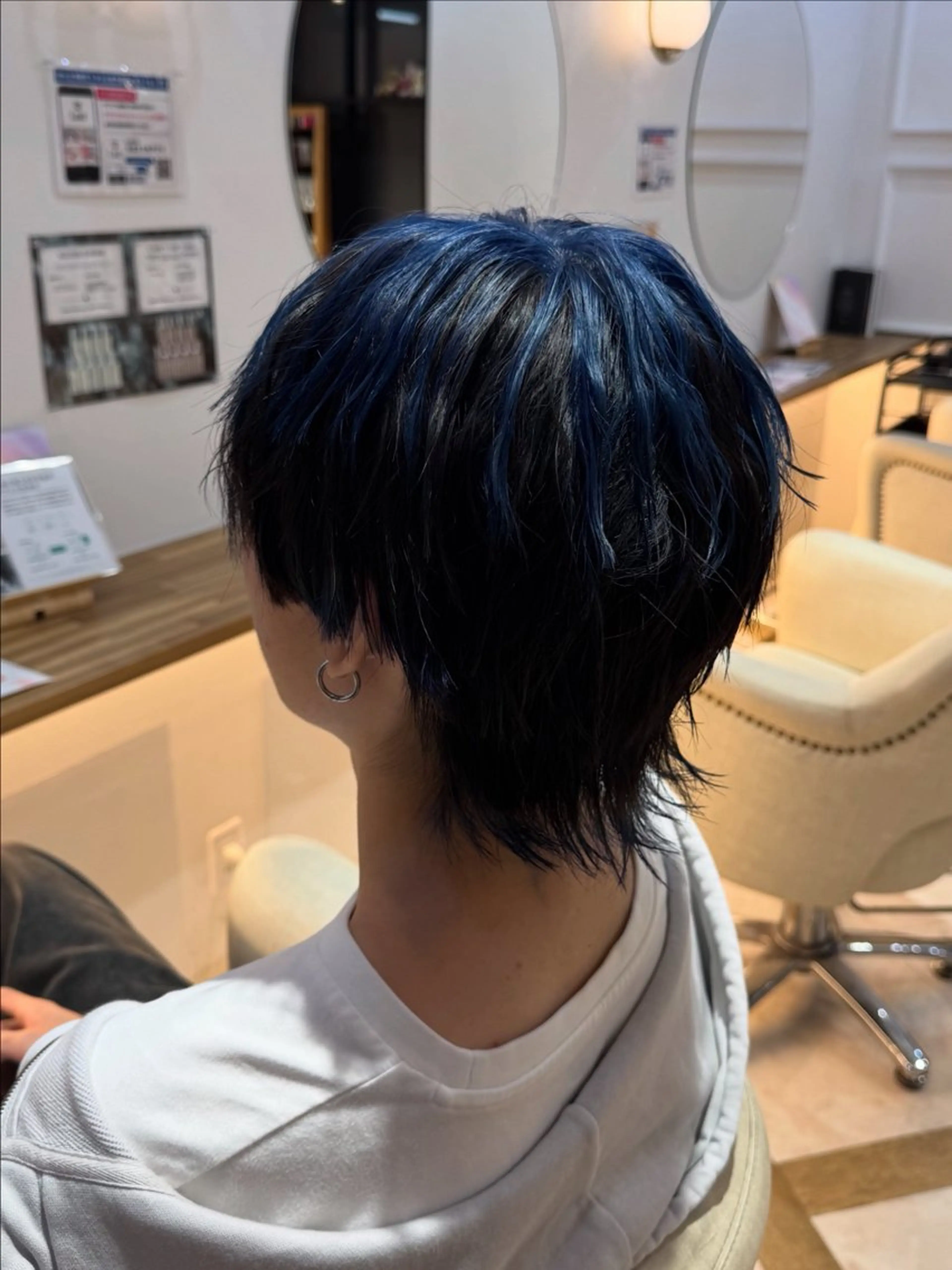 カラー メンズ カット ヘアカラー トリートメント せいと/レイヤー/ ハイトーン/艶髪のヘアスタイル