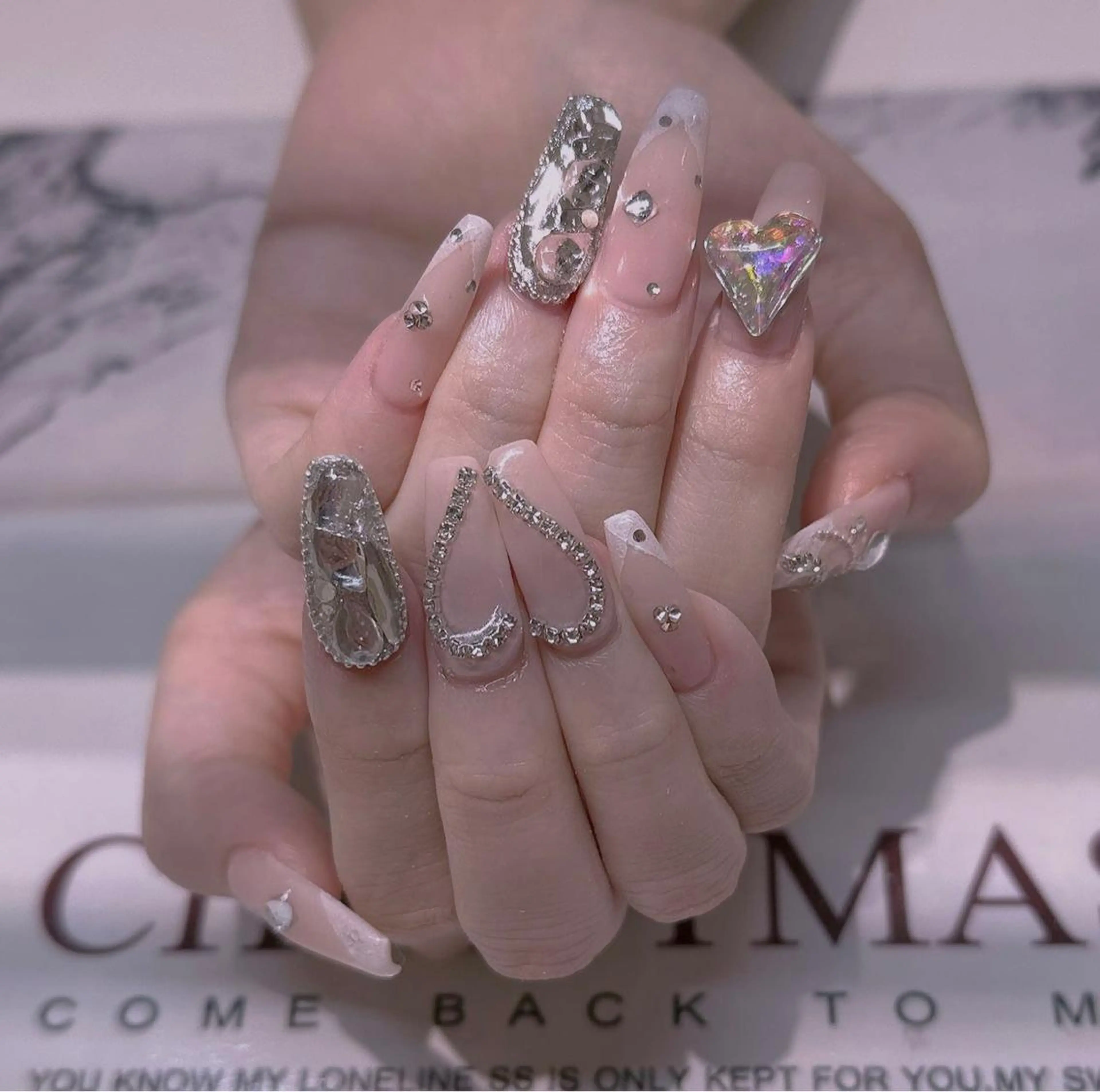 ネイル 長さだし専門店 M2　rikaのネイルデザイン