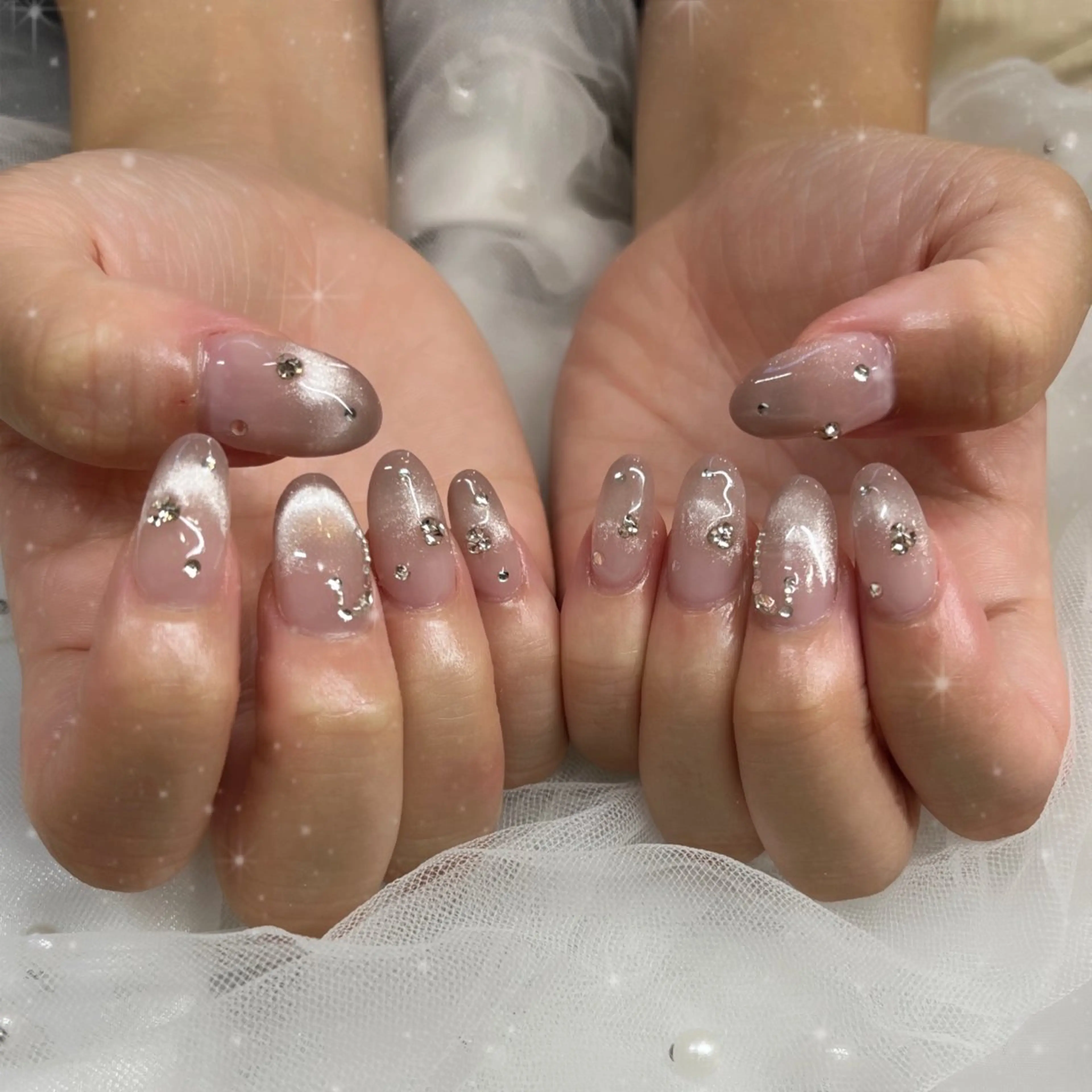 ネイル フレンチネイル ハンドネイル ブルーデイジー栄本店所属・BlueDaisy 栄本店のネイルデザイン