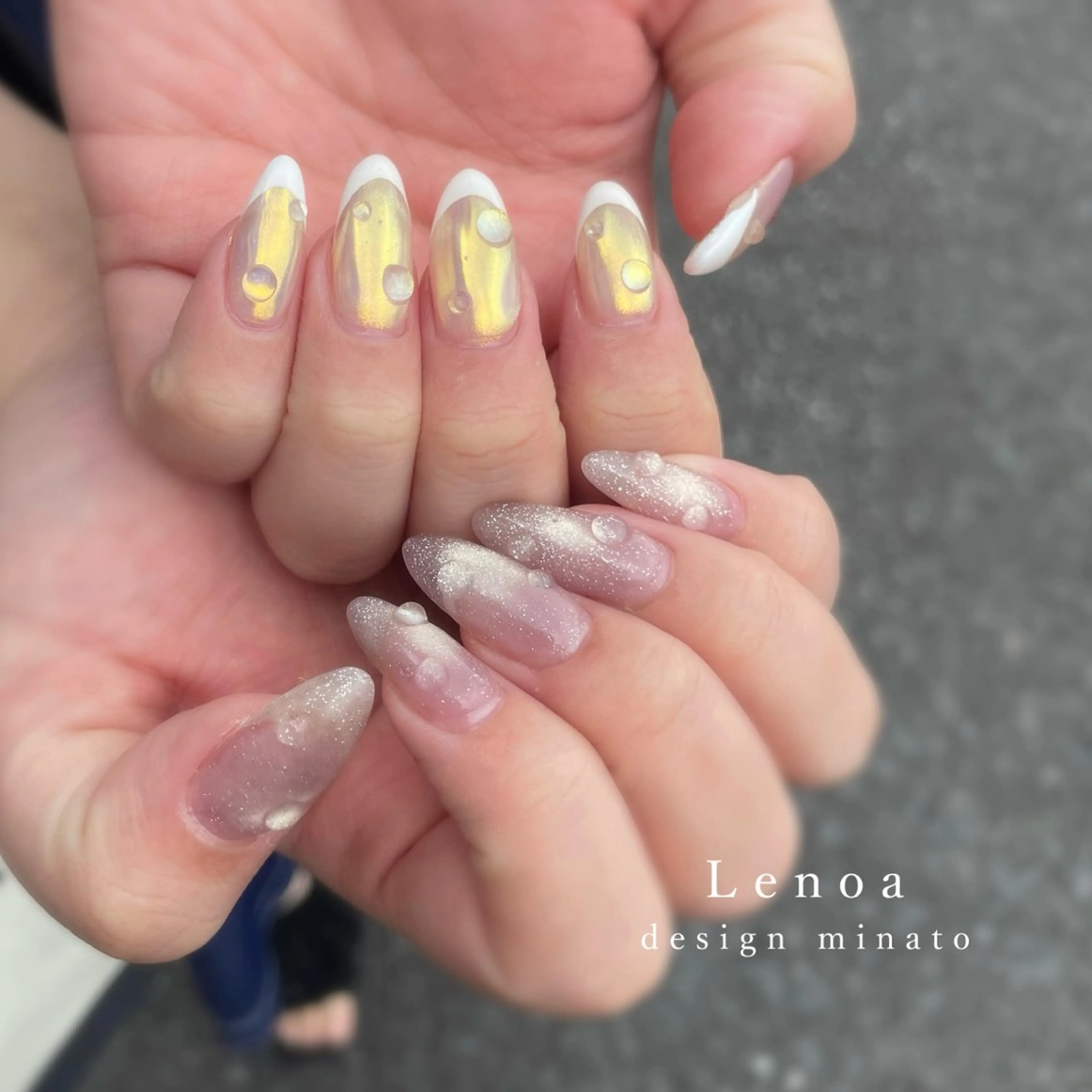 ネイル ハンドネイル Lenoa minatoのネイルデザイン
