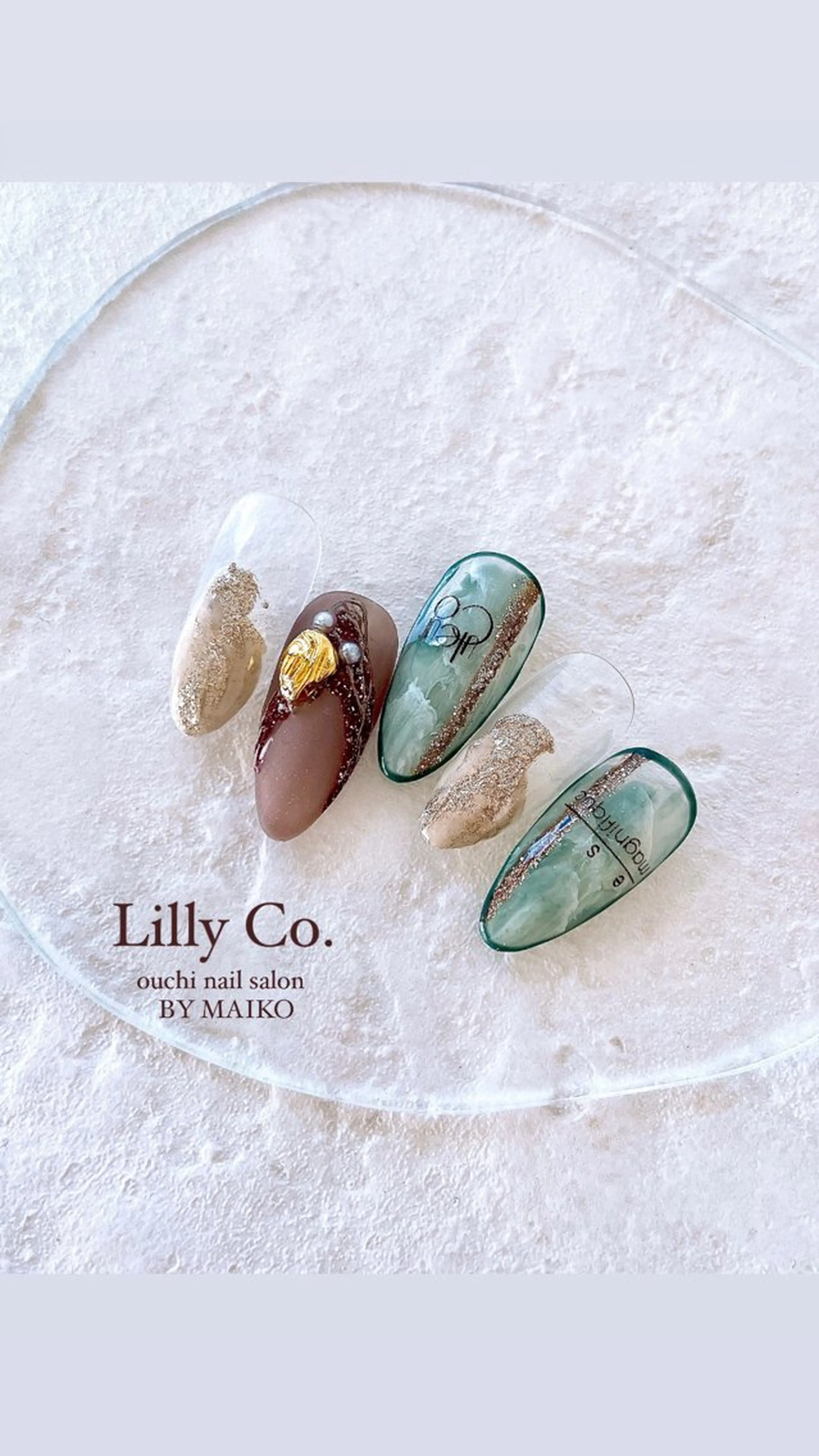 ネイル ハンドネイル ハンドケア Lilly Co.のネイルデザイン