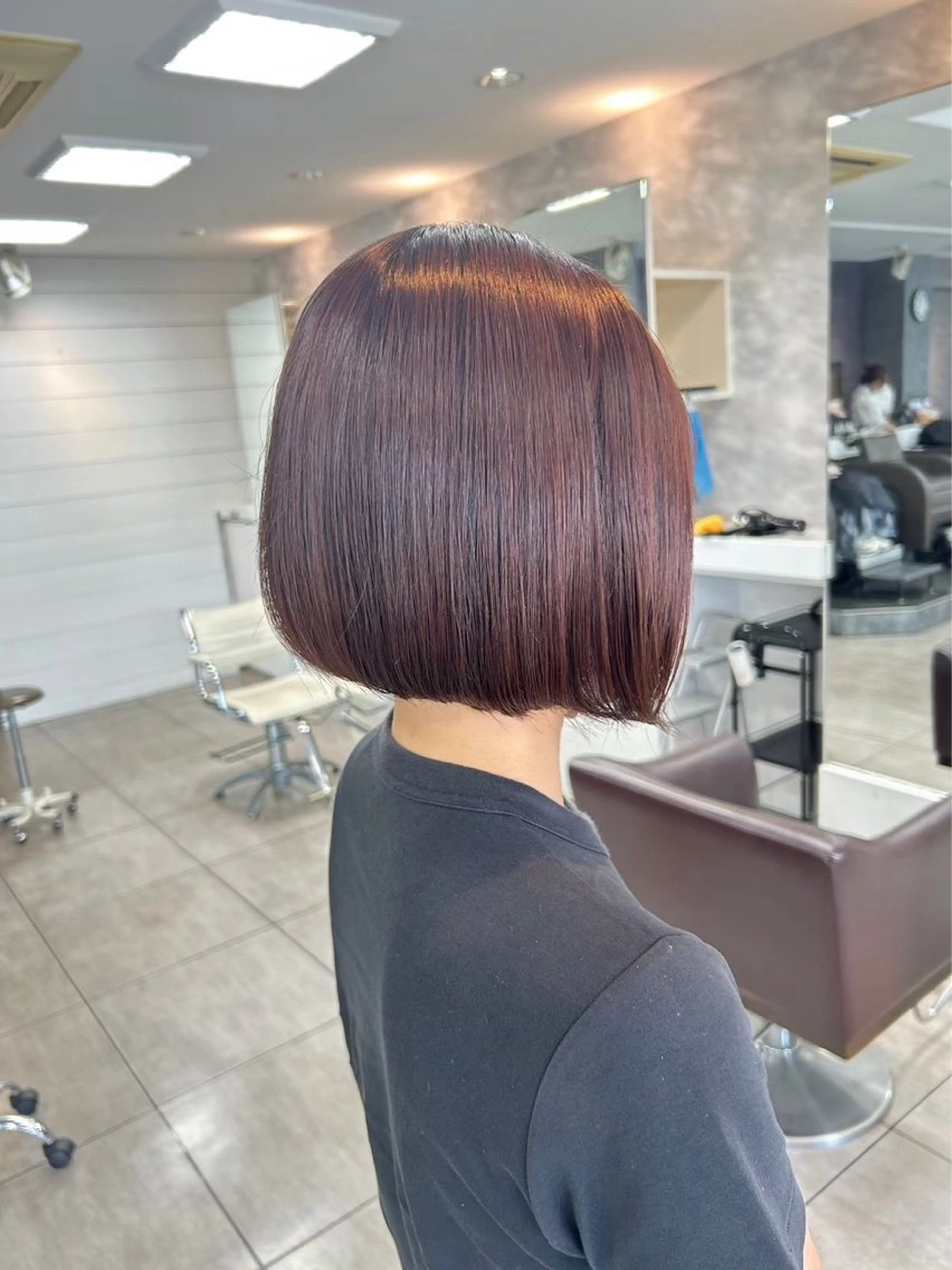 ショート 縮毛矯正✖髪質改善 仁木伸明のヘアスタイル