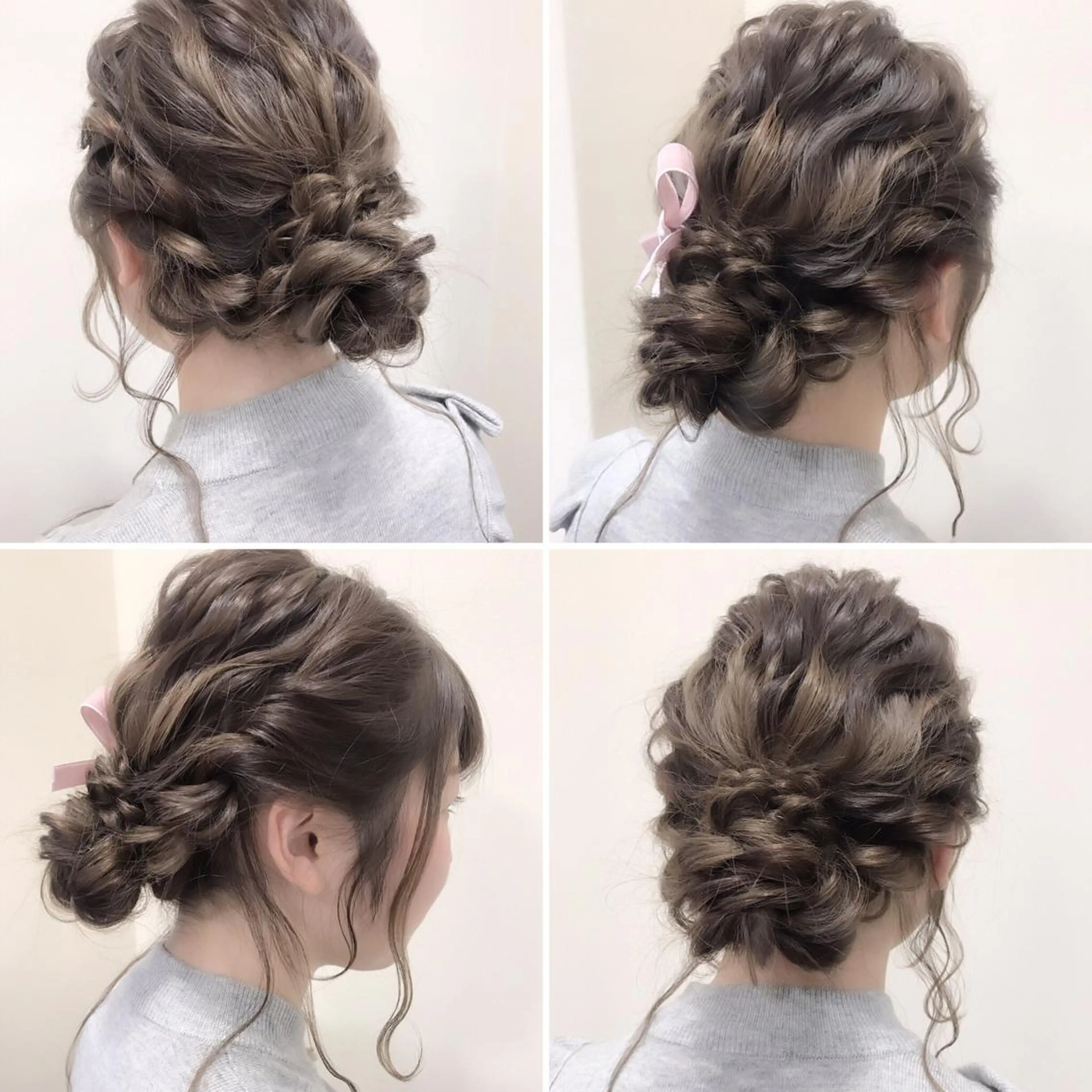 セミロング ロング ヘアアレンジ 沢田 瞳のヘアスタイル