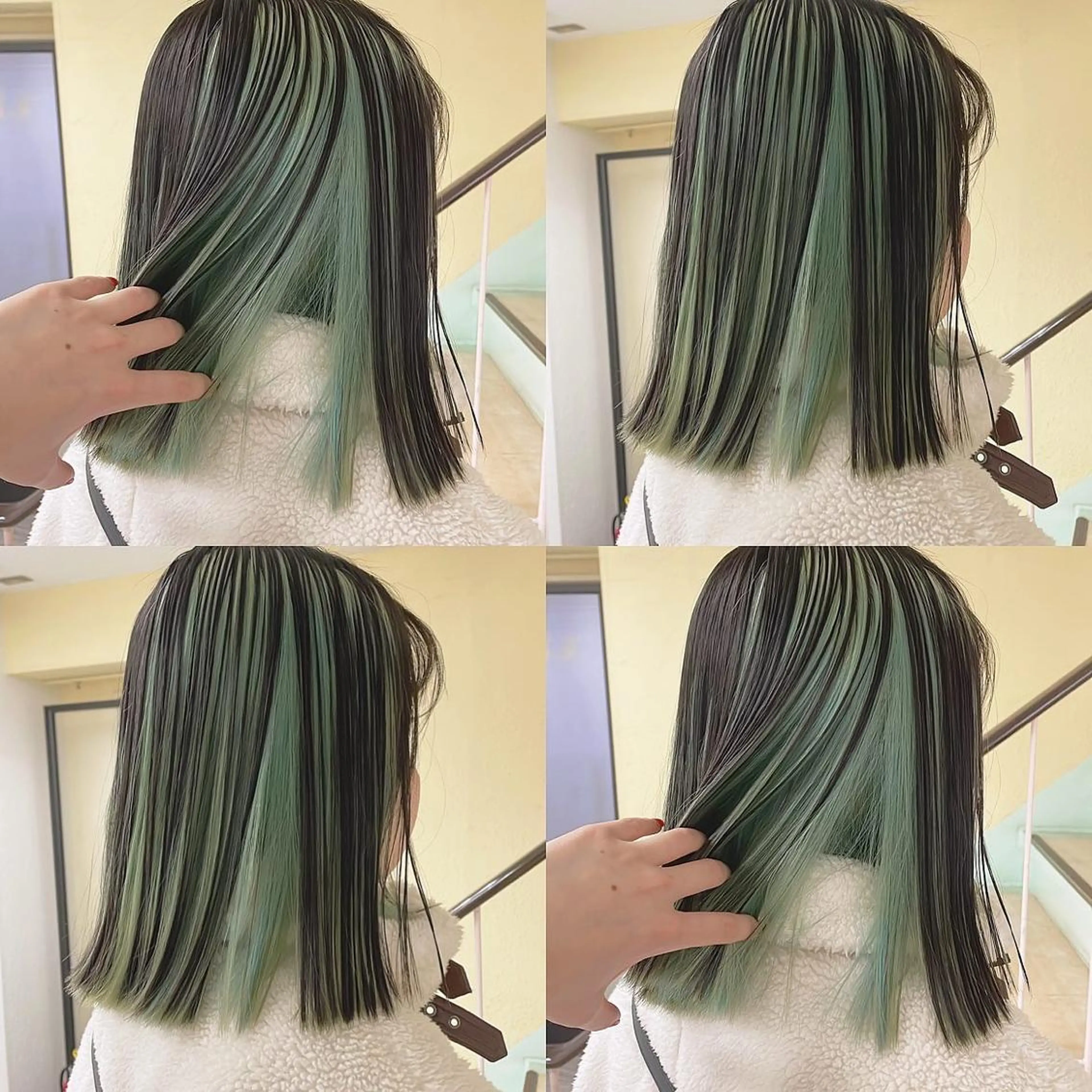 カラー ヘアカラー トリートメント 渋谷:インナーカラー ／🍒エリカ🍒のヘアスタイル