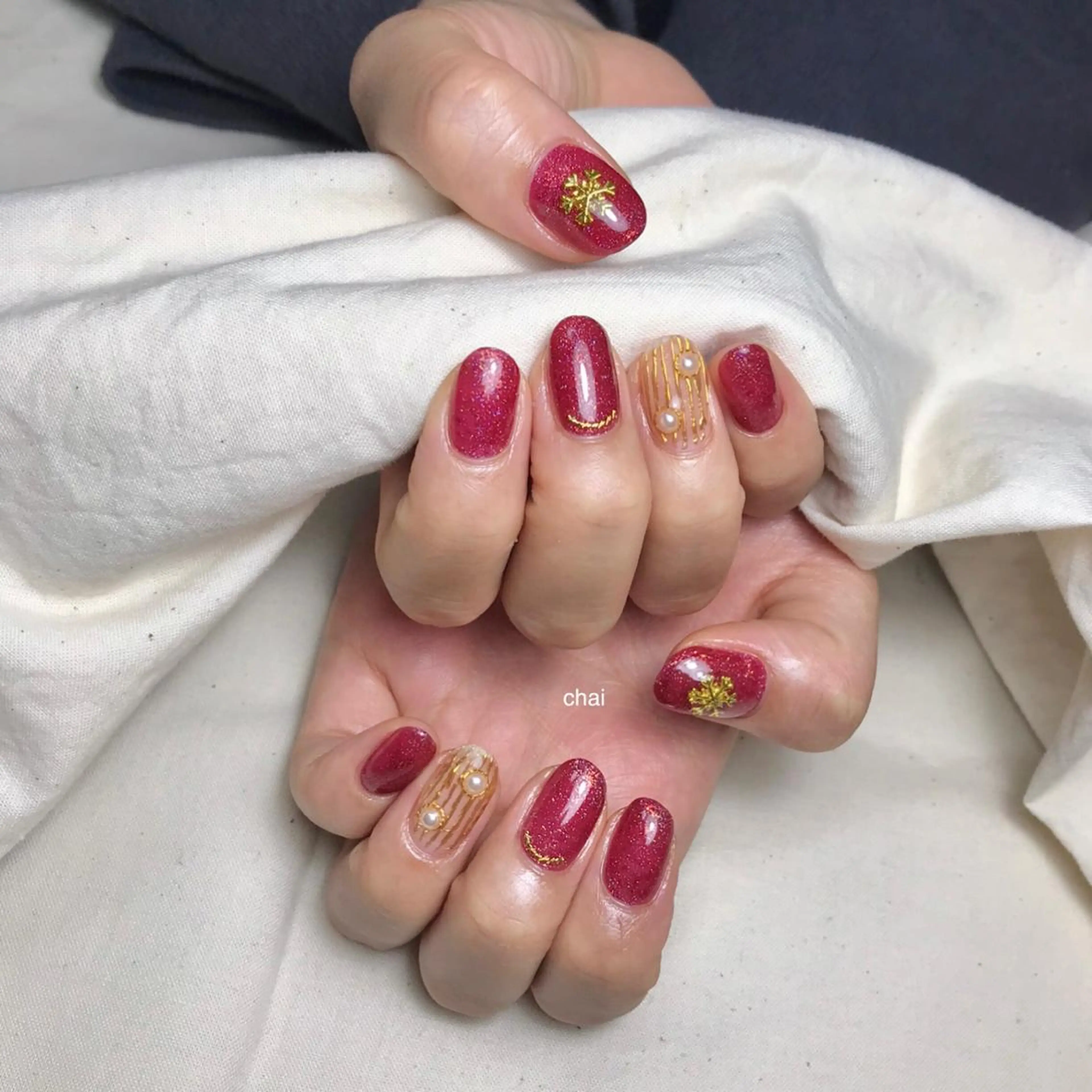 ネイル ハンドネイル 💅chainail _aiのネイルデザイン