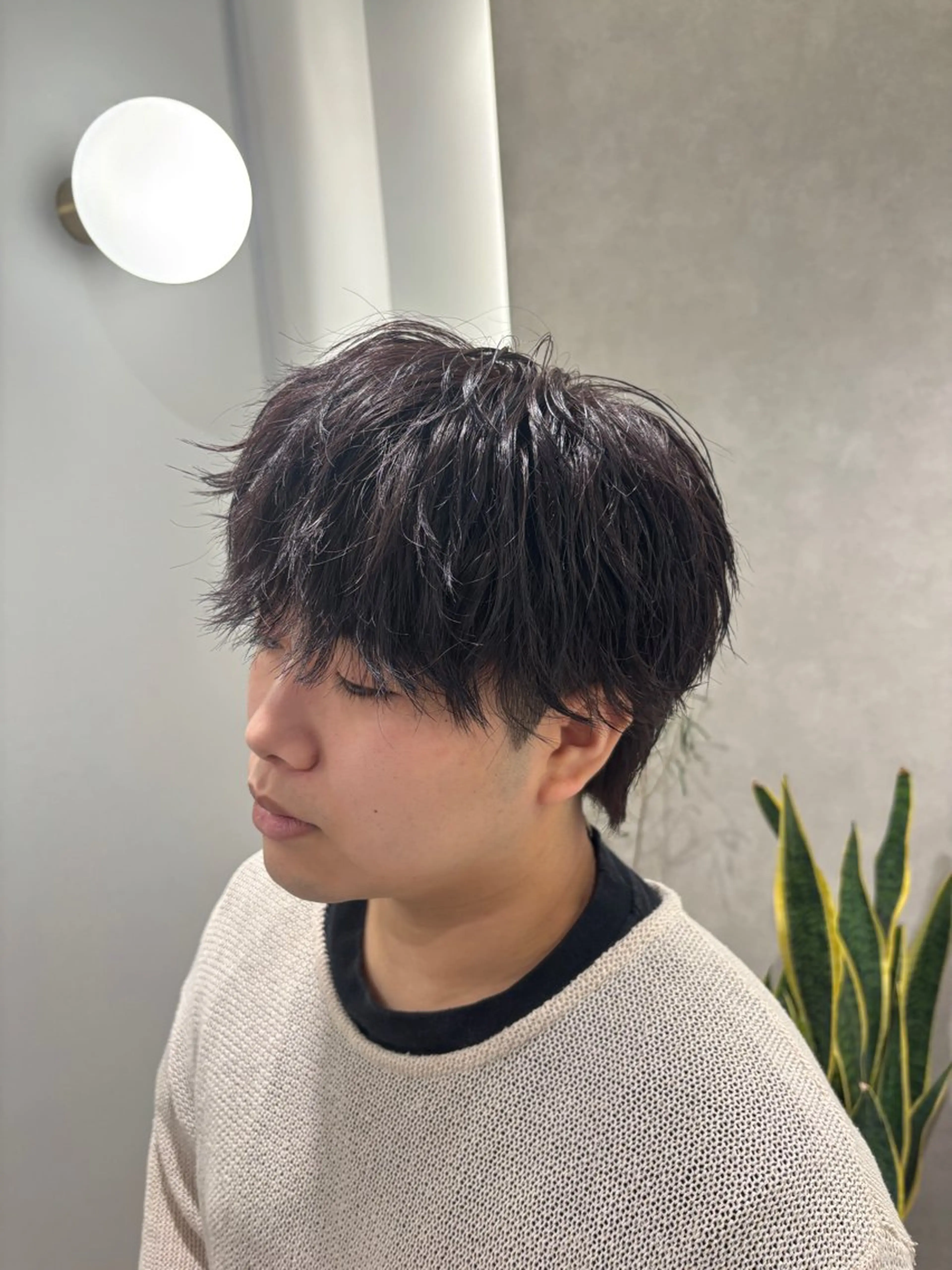 ショート カラー メンズ カット ヘアカラー Rui /池袋/モデル募集中のヘアスタイル
