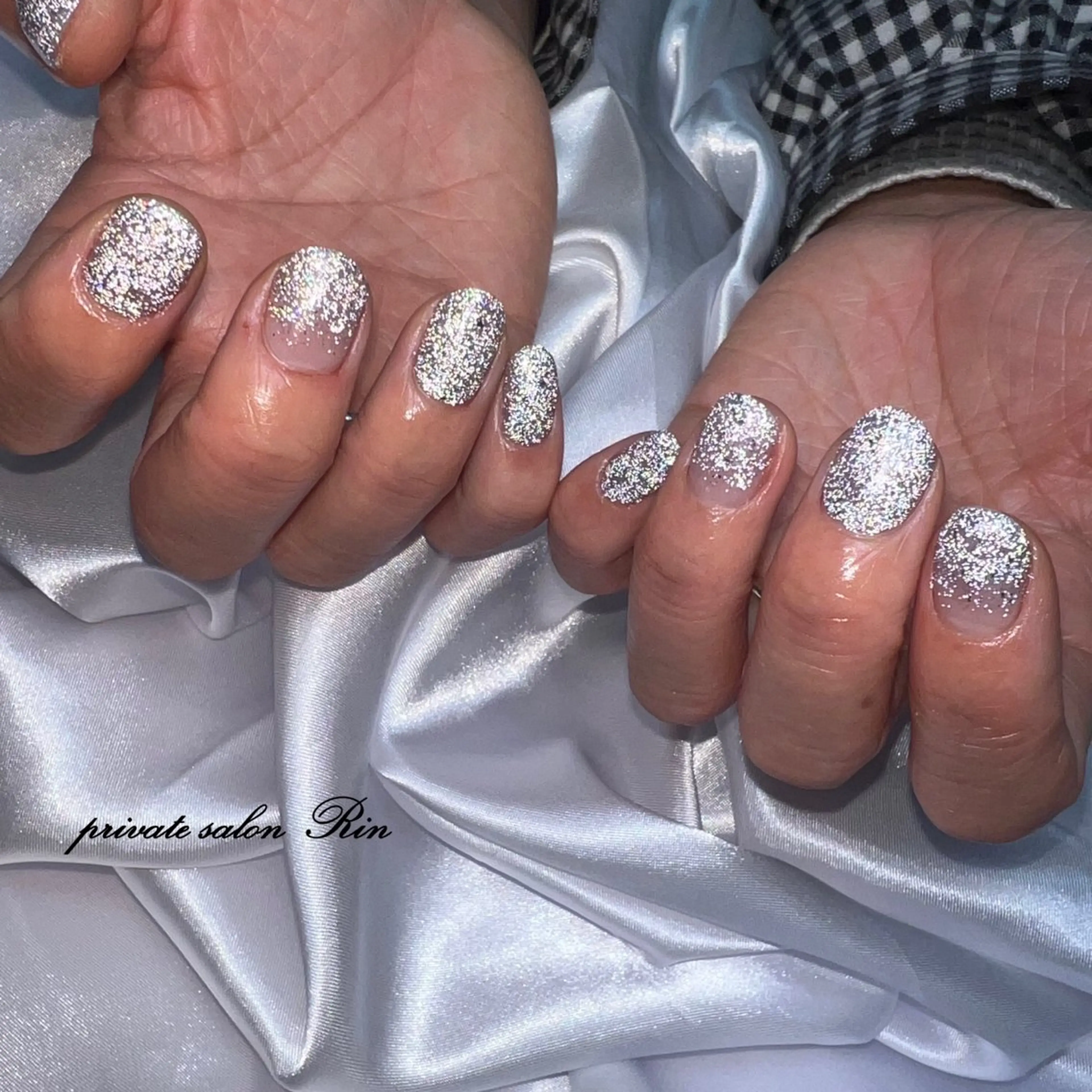 ネイル フラッシュネイル ハンドネイル private salon Rinのネイルデザイン