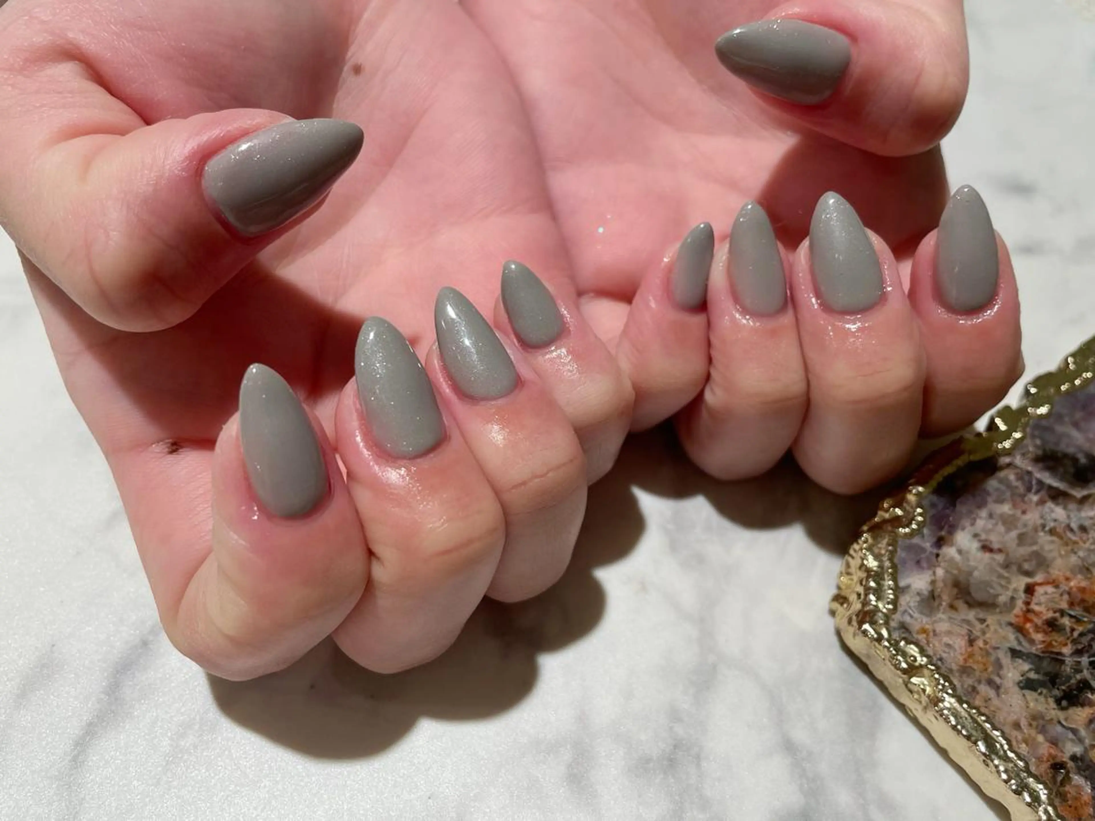 ネイル オフィスネイル ワンカラーネイル シンプルネイル ハンドネイル Aing nail所属・Aing nail 澤瀬のネイルデザイン