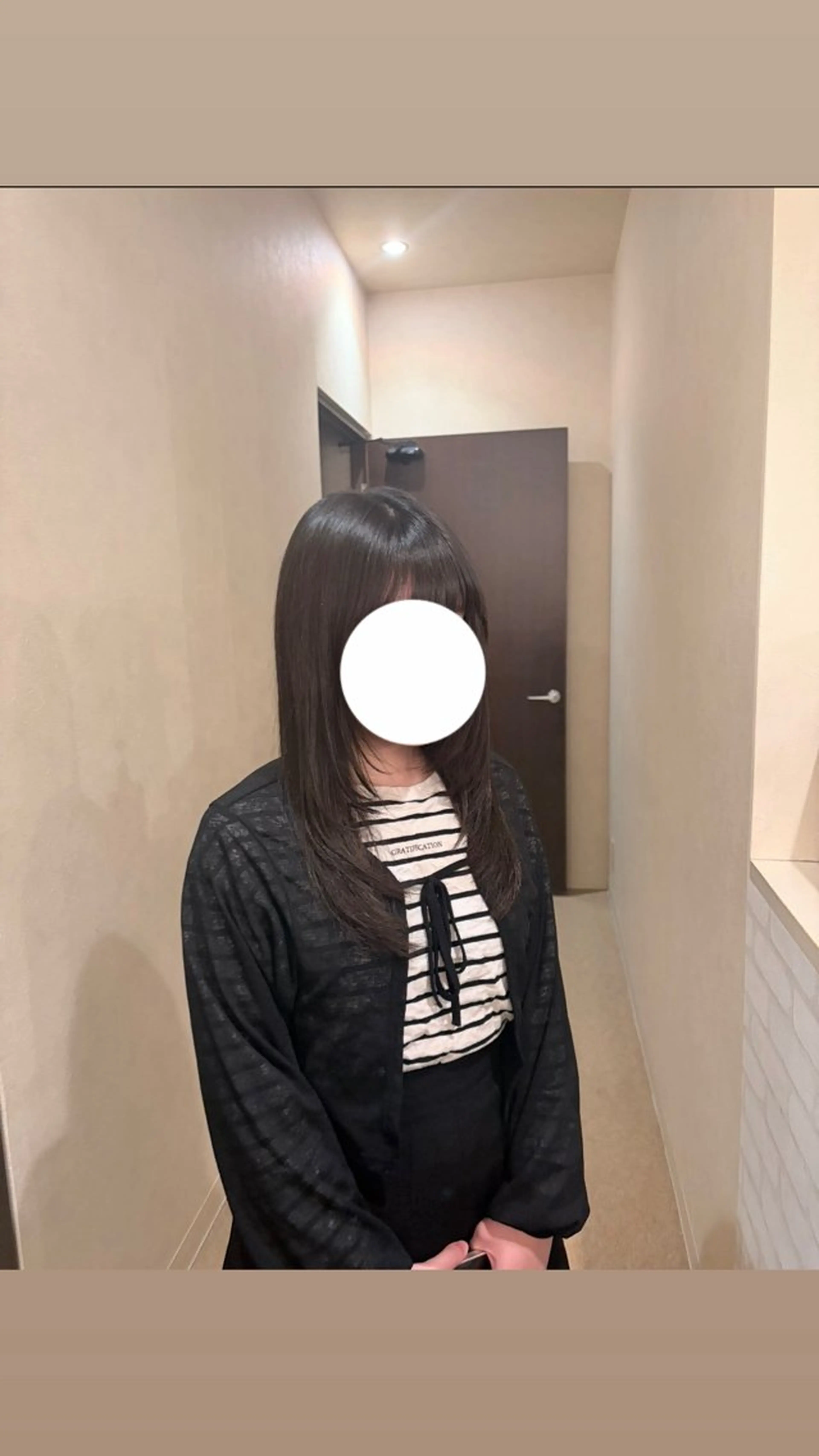 セミロング 和泉市/mahae 大久保のヘアスタイル