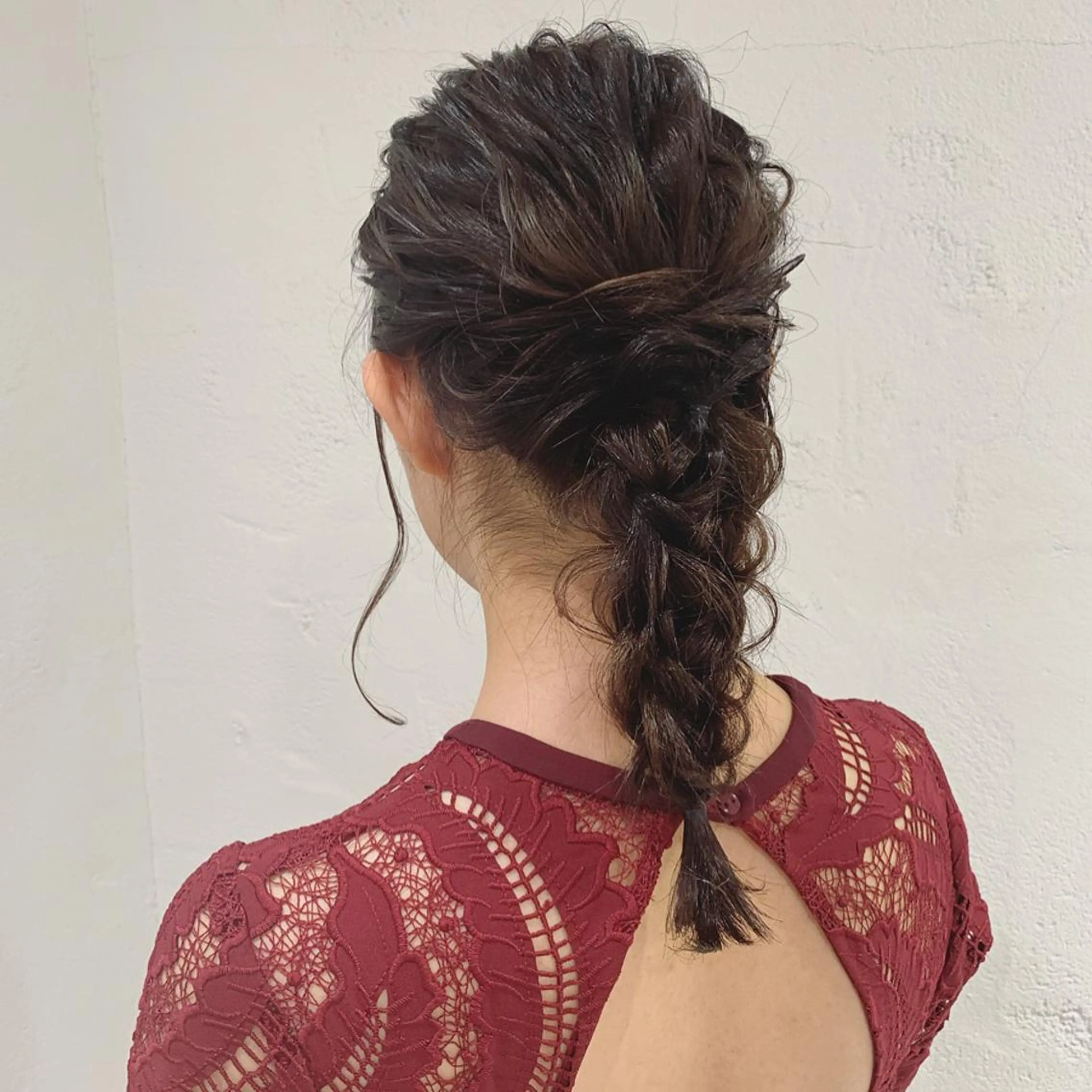 セミロング ヘアアレンジ 🫧透明感カラー/ ボブ/小笠原汐海🪽のヘアスタイル