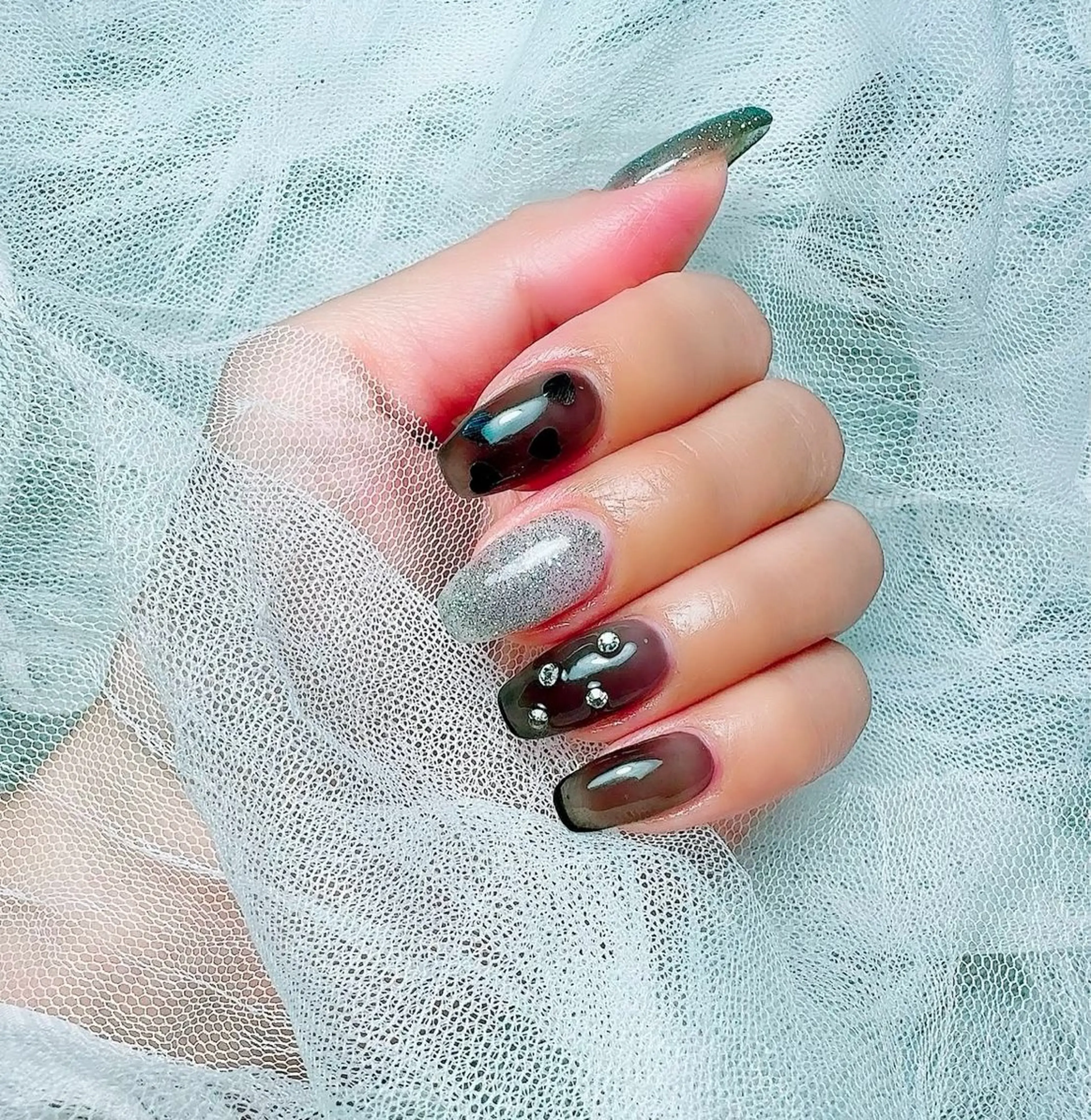 ネイル ハート Nail salon Vinnaのネイルデザイン