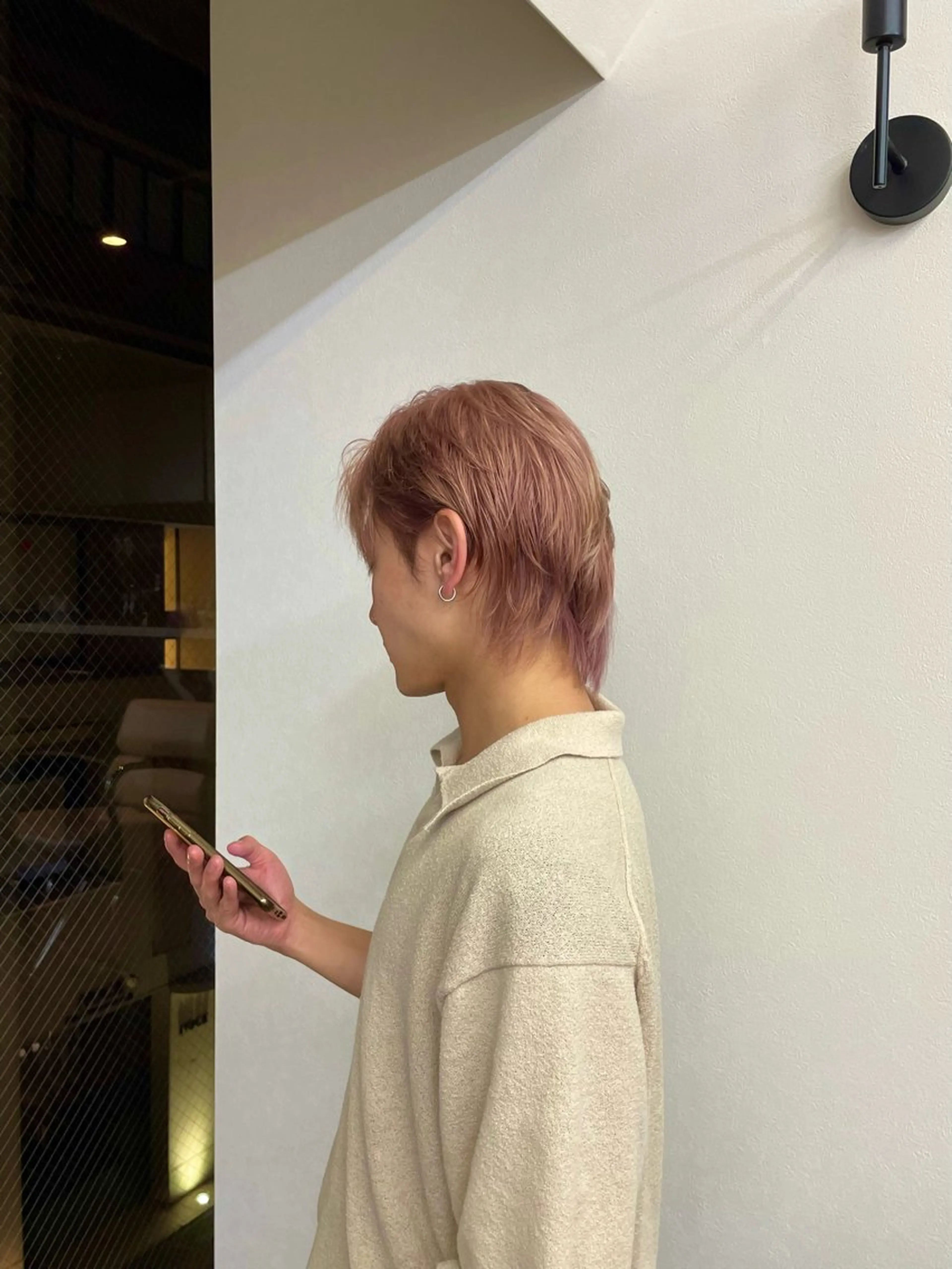 カラー ブリーチ 堀 綾花のヘアスタイル