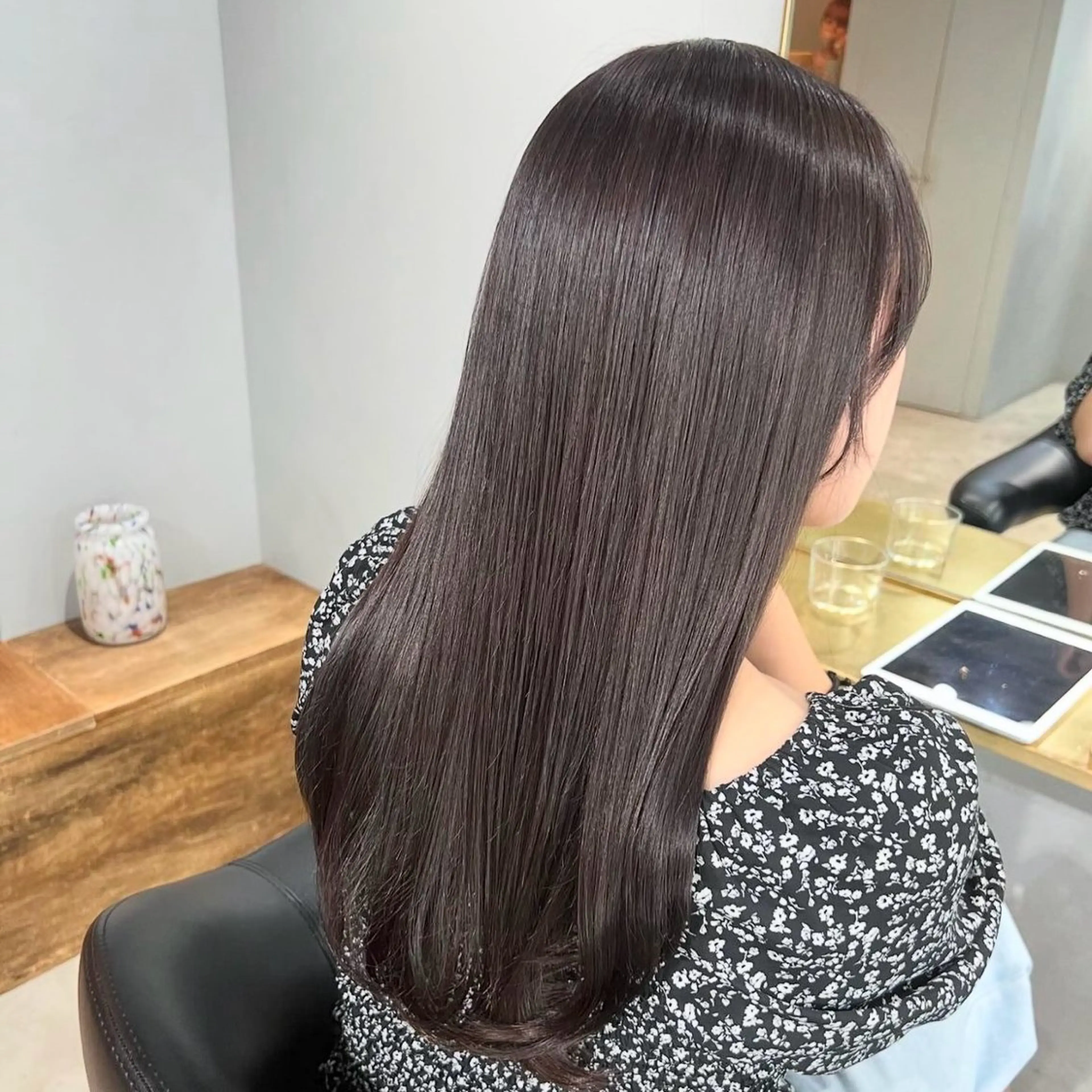 セミロング カラー akane/ボブ /ブラウンベージュのヘアスタイル