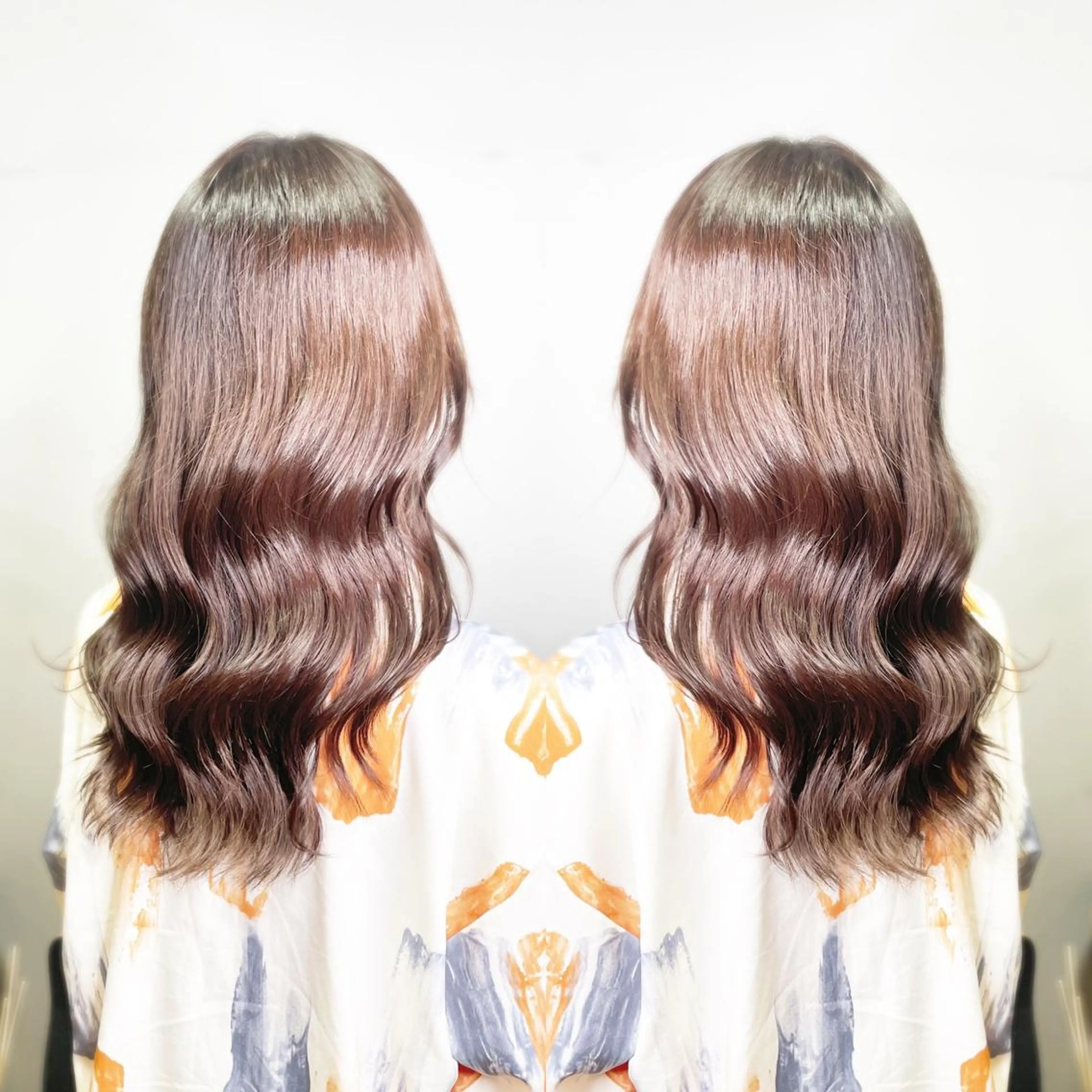 セミロング カラー 🦋韓国系指名No1 店長/圓山 祐也🦋のヘアスタイル