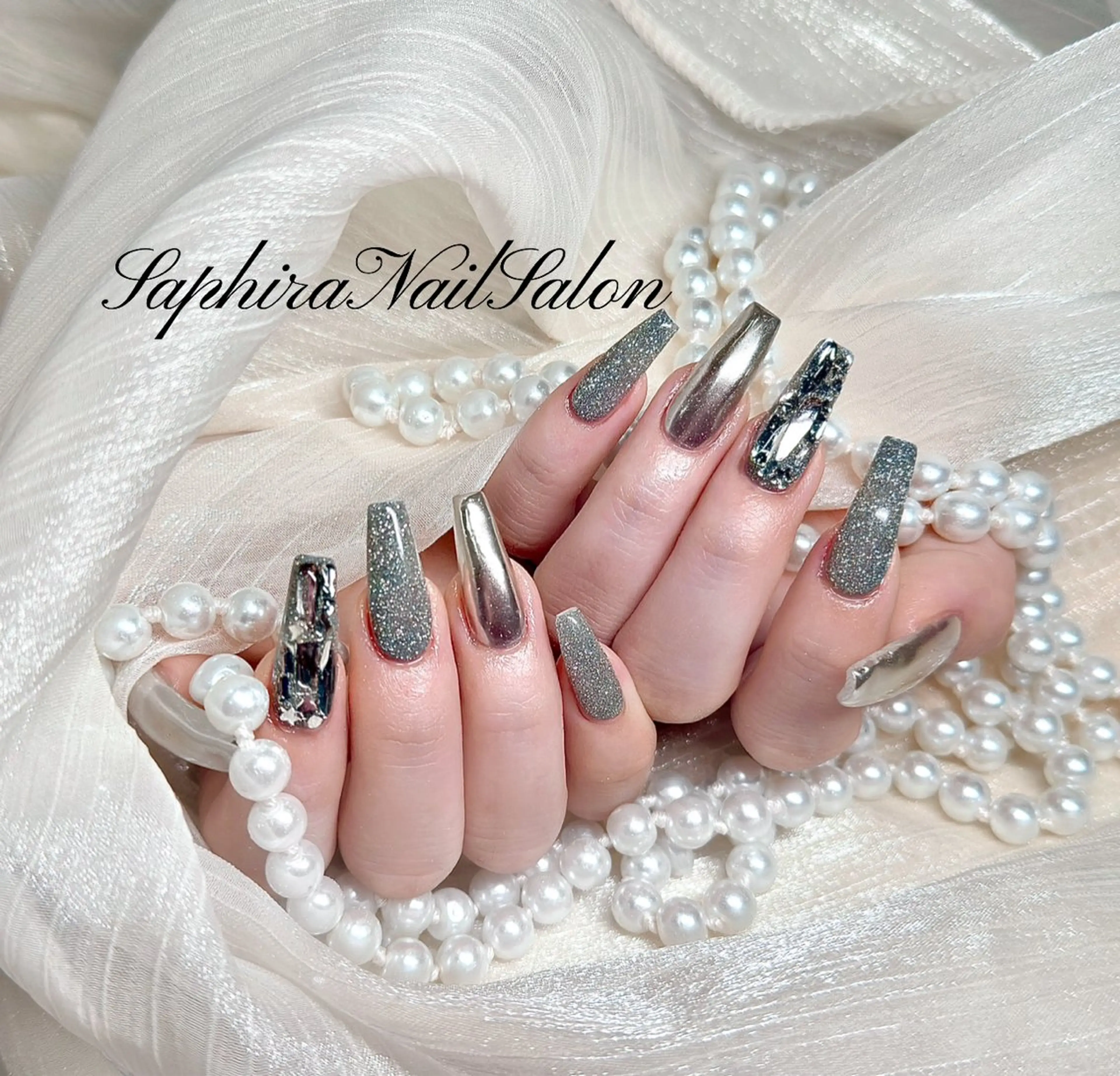 ネイル Saphiraネイル サロン錦糸町のネイルデザイン