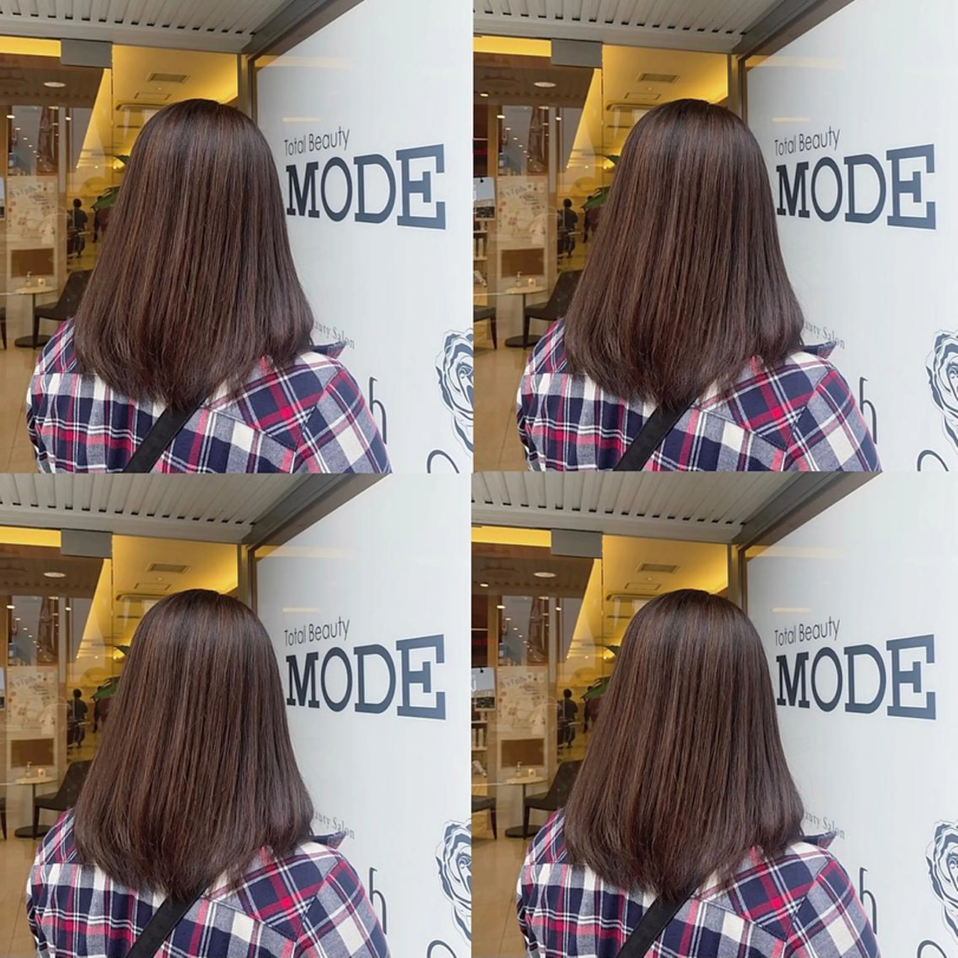 セミロング カラー ヘアカラー トリートメント 【カラー指名No 1✨】HIBIKIのヘアスタイル