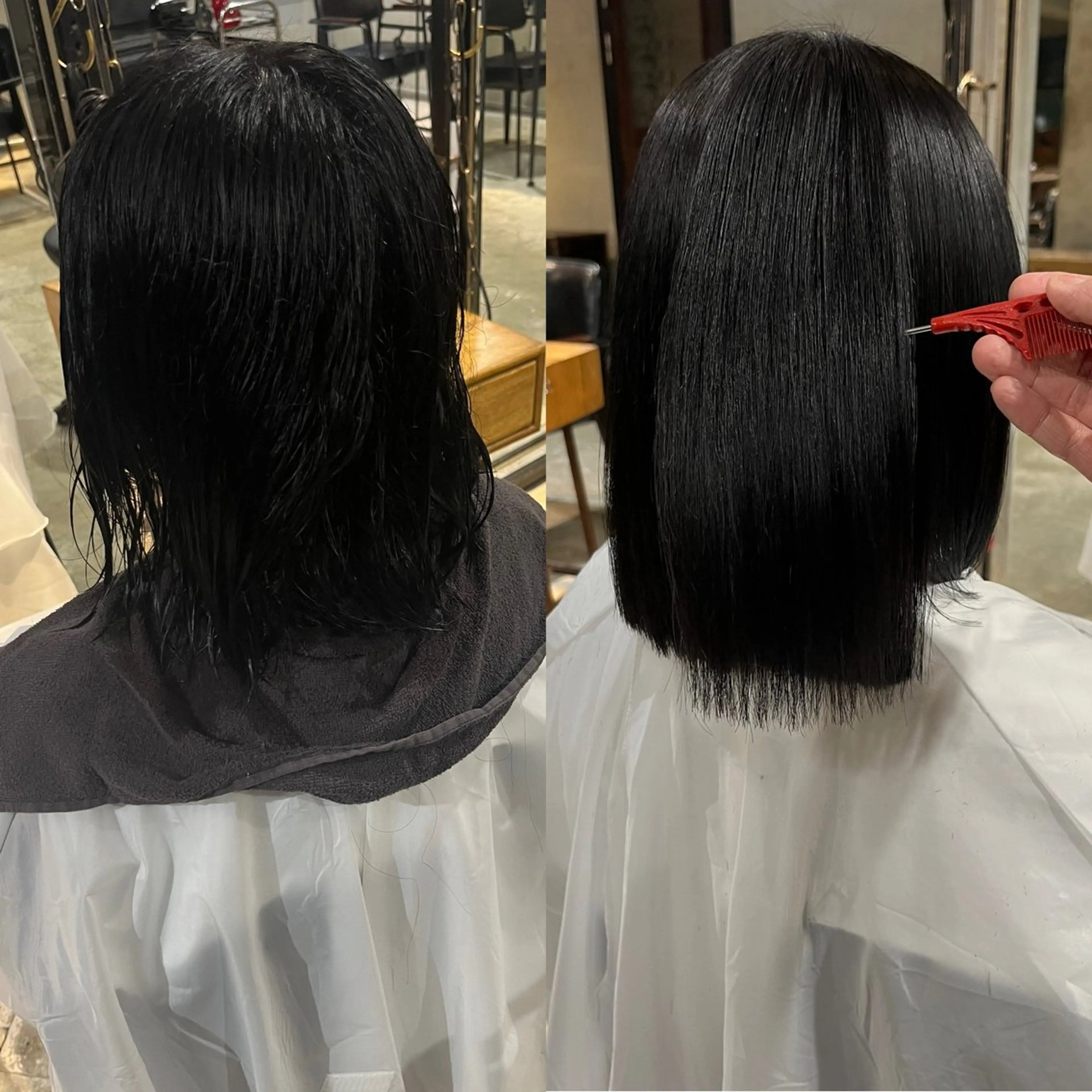 ショート パーマ ヘアアレンジ カット 縮毛矯正 トリートメント ハイトーン/美髪矯正 🍃大江拓実のヘアスタイル