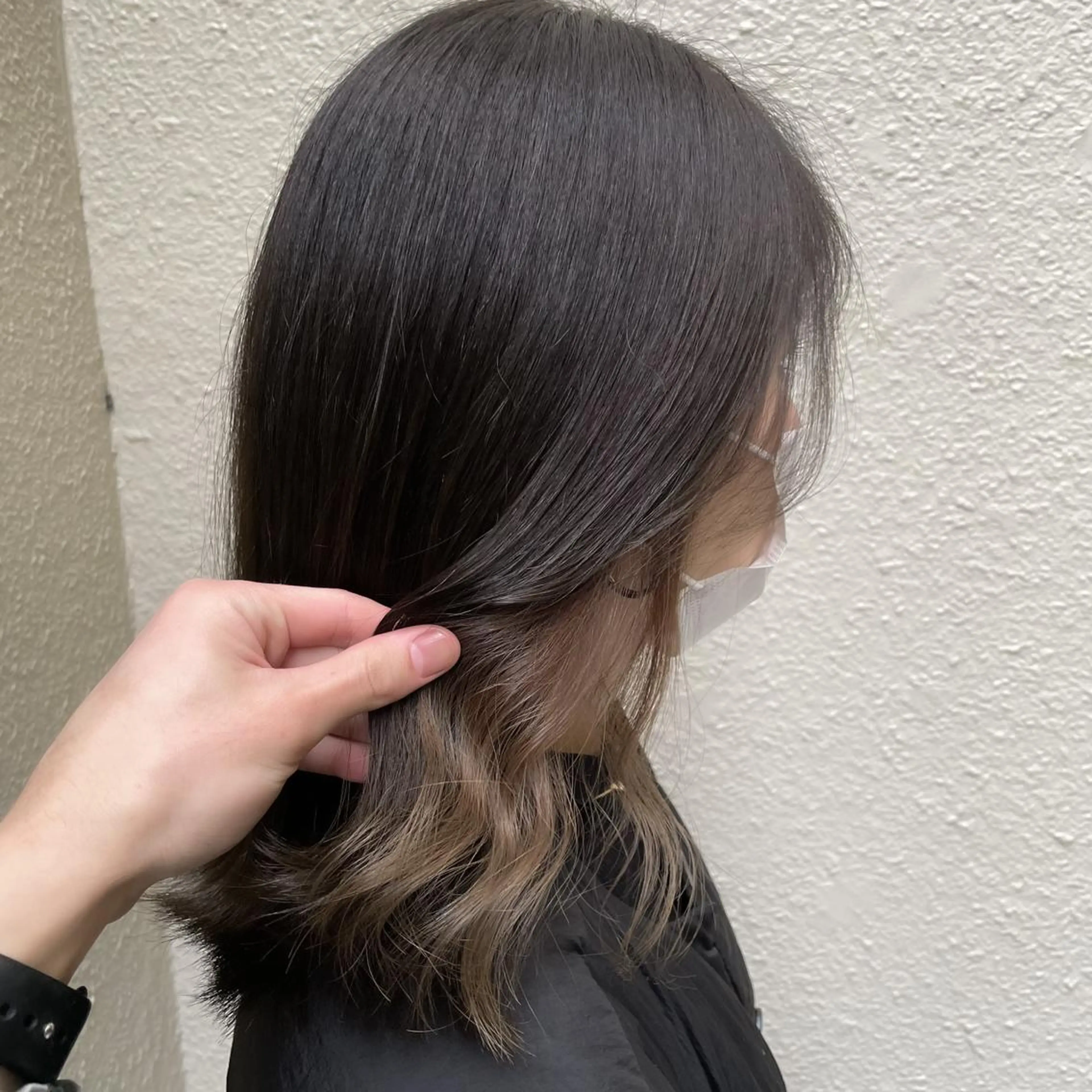 ミディアム カラー ヘアカラー Selene 難波店　HIROKIのヘアスタイル