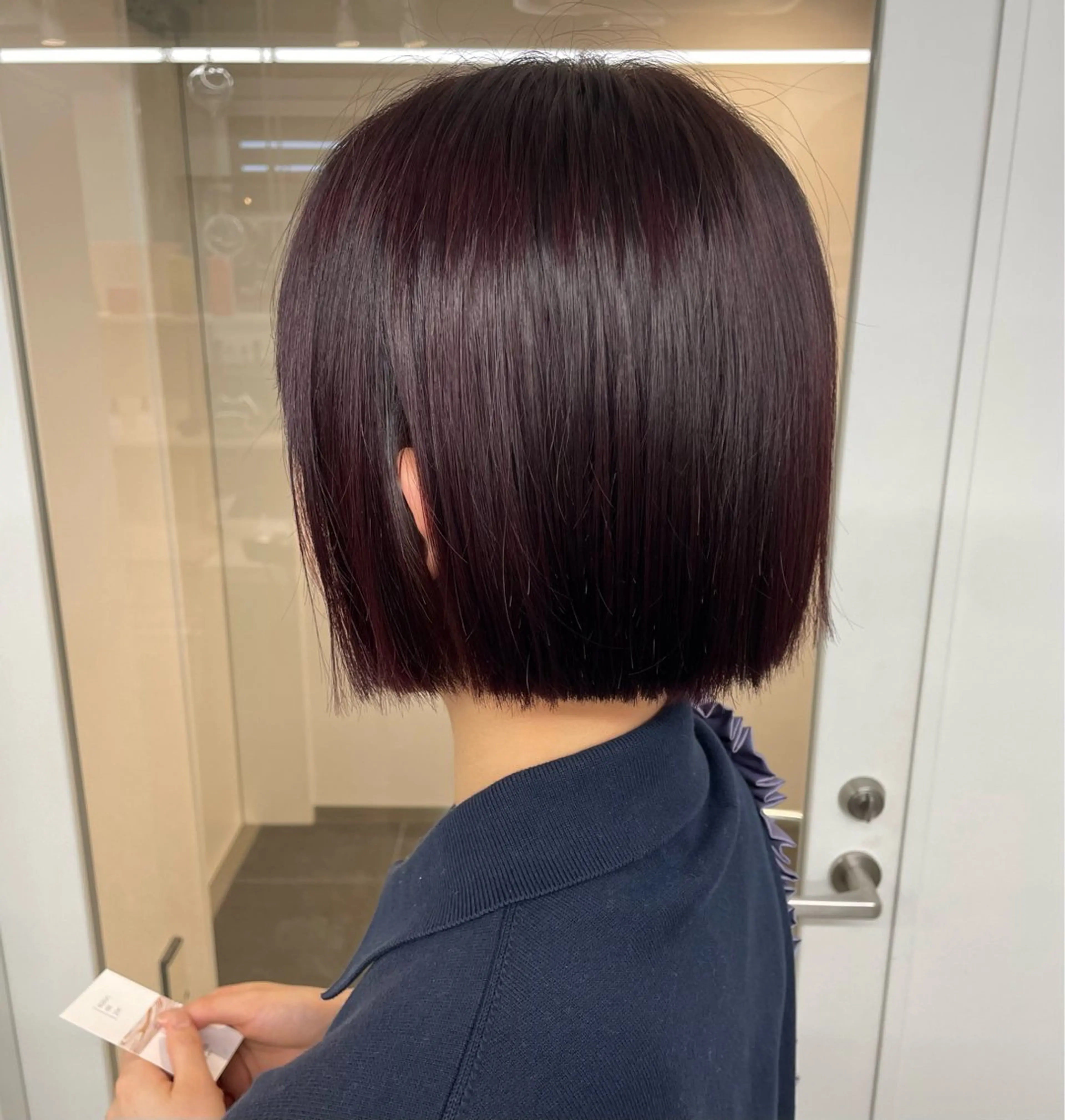 ショート カット トリートメント miwa/ボブパーマ /モードボブのヘアスタイル