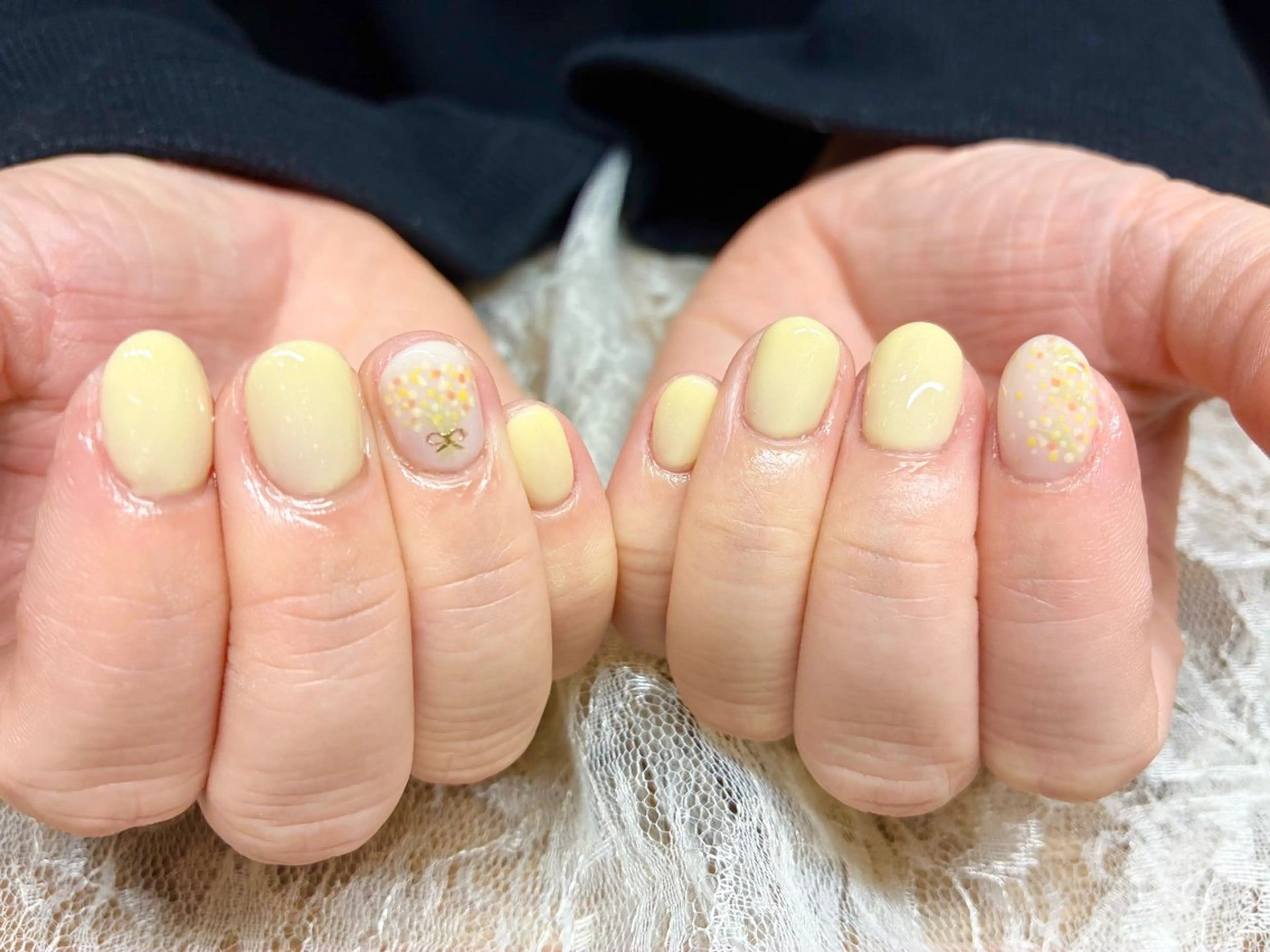 ネイル 春ネイル さ ゆのネイルデザイン