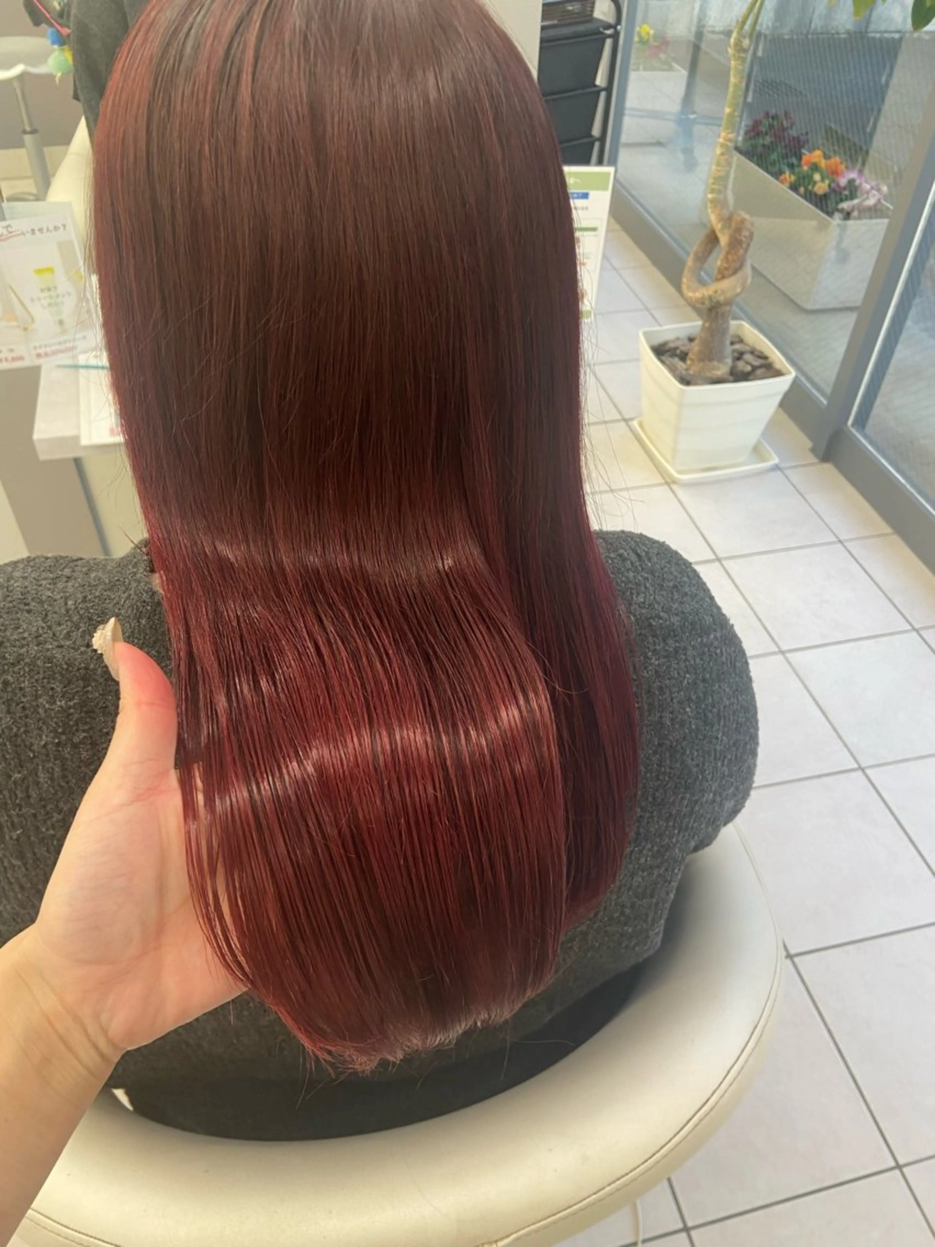 セミロング ヘアカラー 🪄ྀི Morita🩵ྀིのヘアスタイル