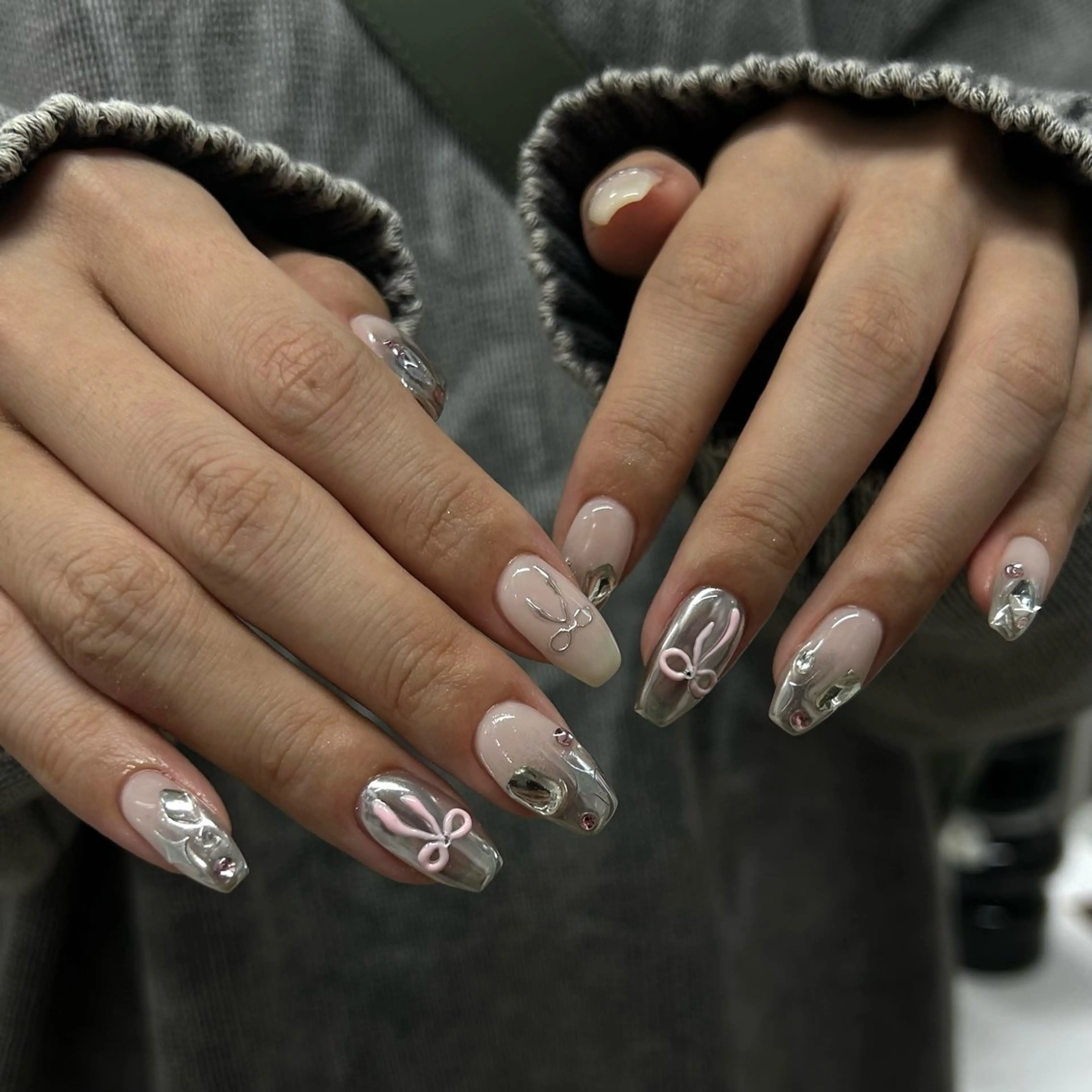 ネイル ハンドネイル mark by 7 LOOKS yukaのネイルデザイン