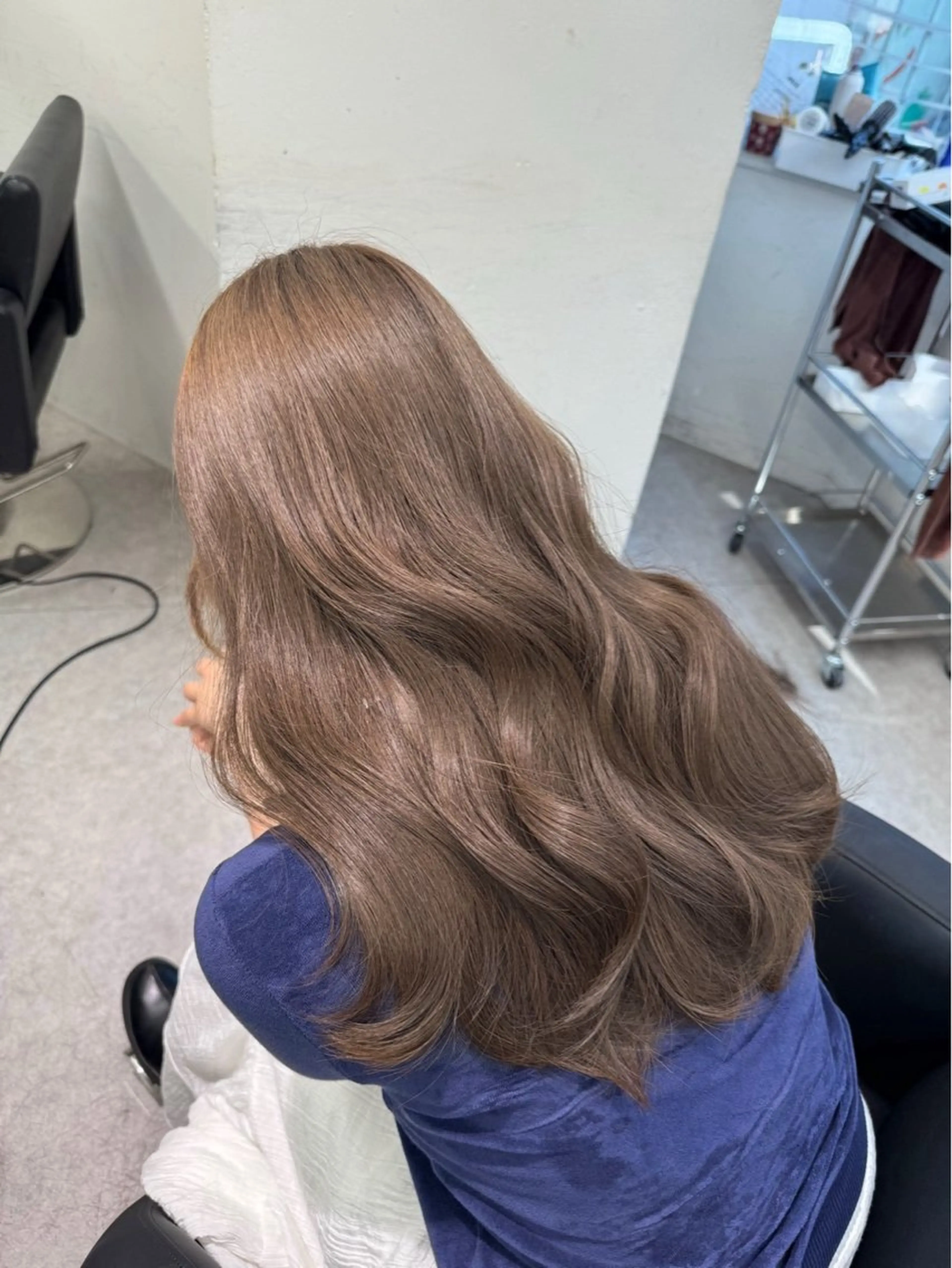 カラー ヘアカラー ミルクティー/渋谷 shunta🌟🌟のヘアスタイル