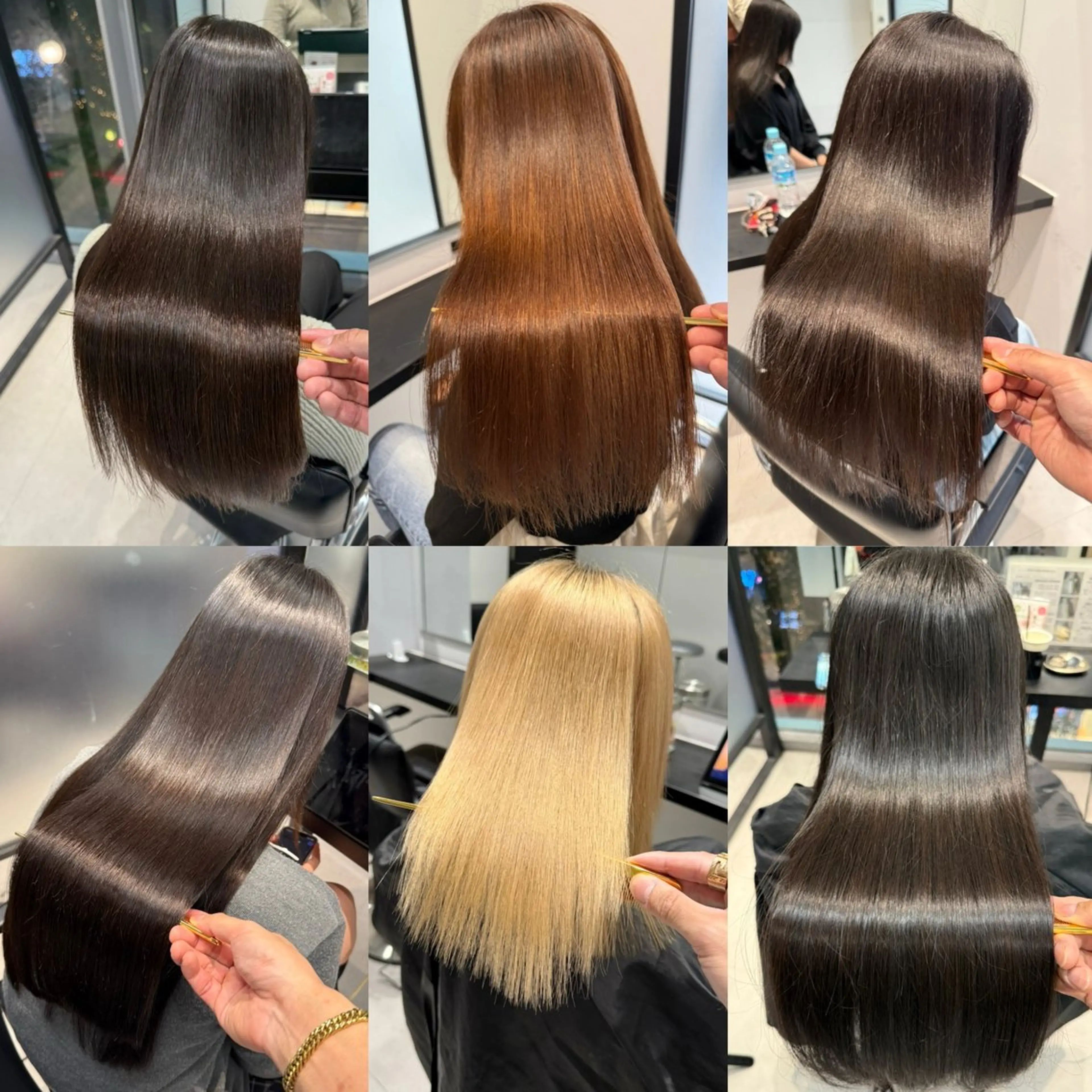 🌈ヘアケアフルコース🌈カット＋美髪矯正＋ケアカラー＋ケラチントリートメントの写真