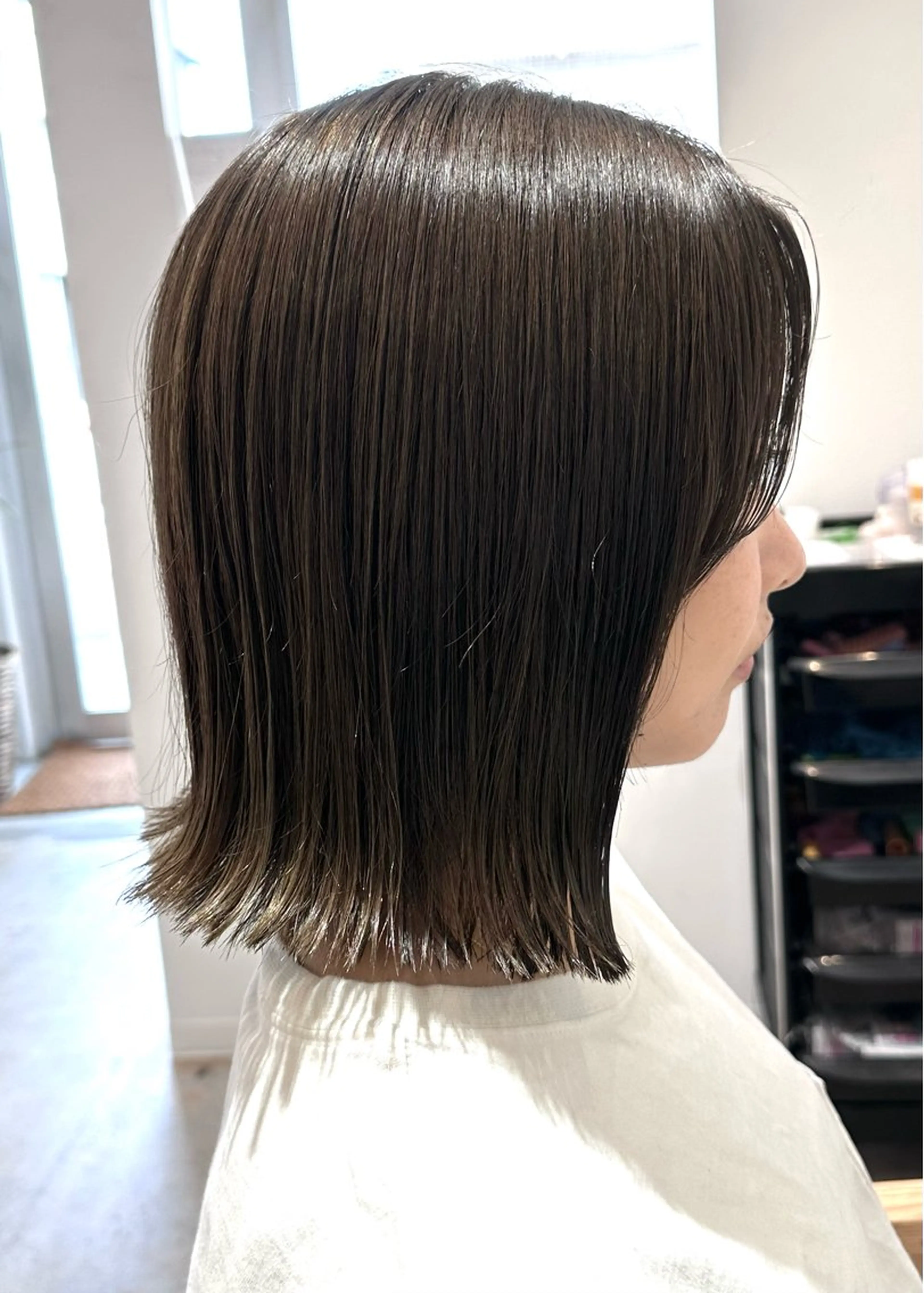 ミディアム 髪質改善・ クロスパーマ◎倉澤のヘアスタイル