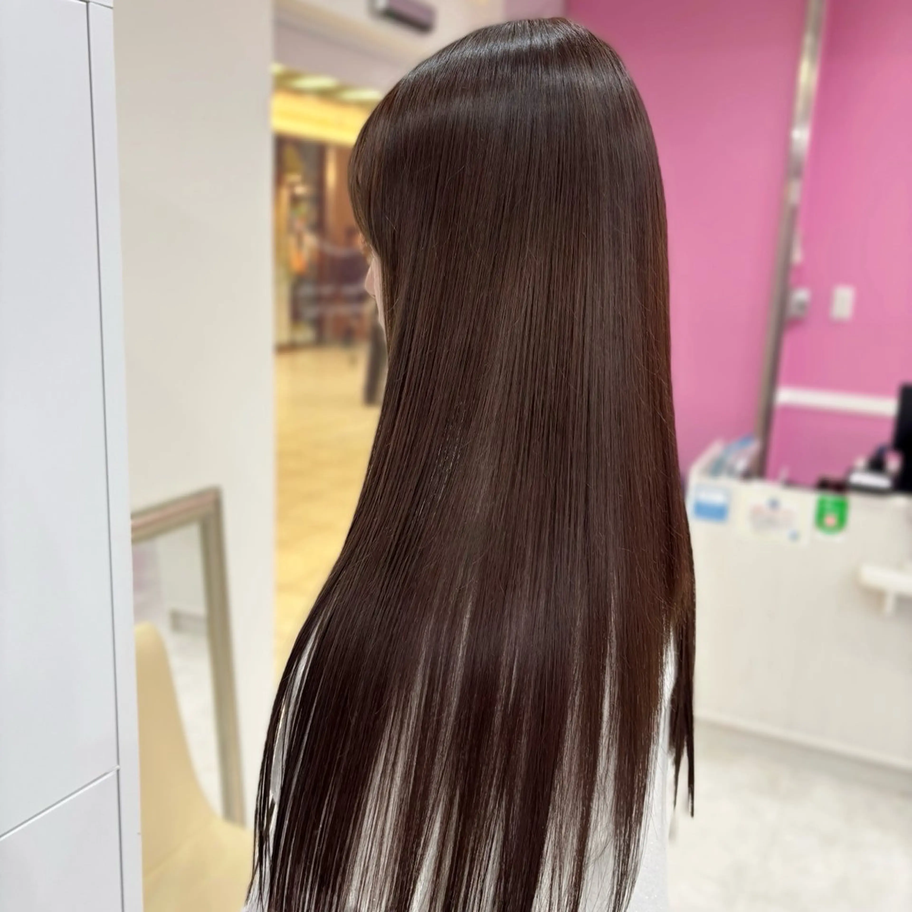 ロング カラー カット ヘアカラー トリートメント 伊藤 綾のヘアスタイル