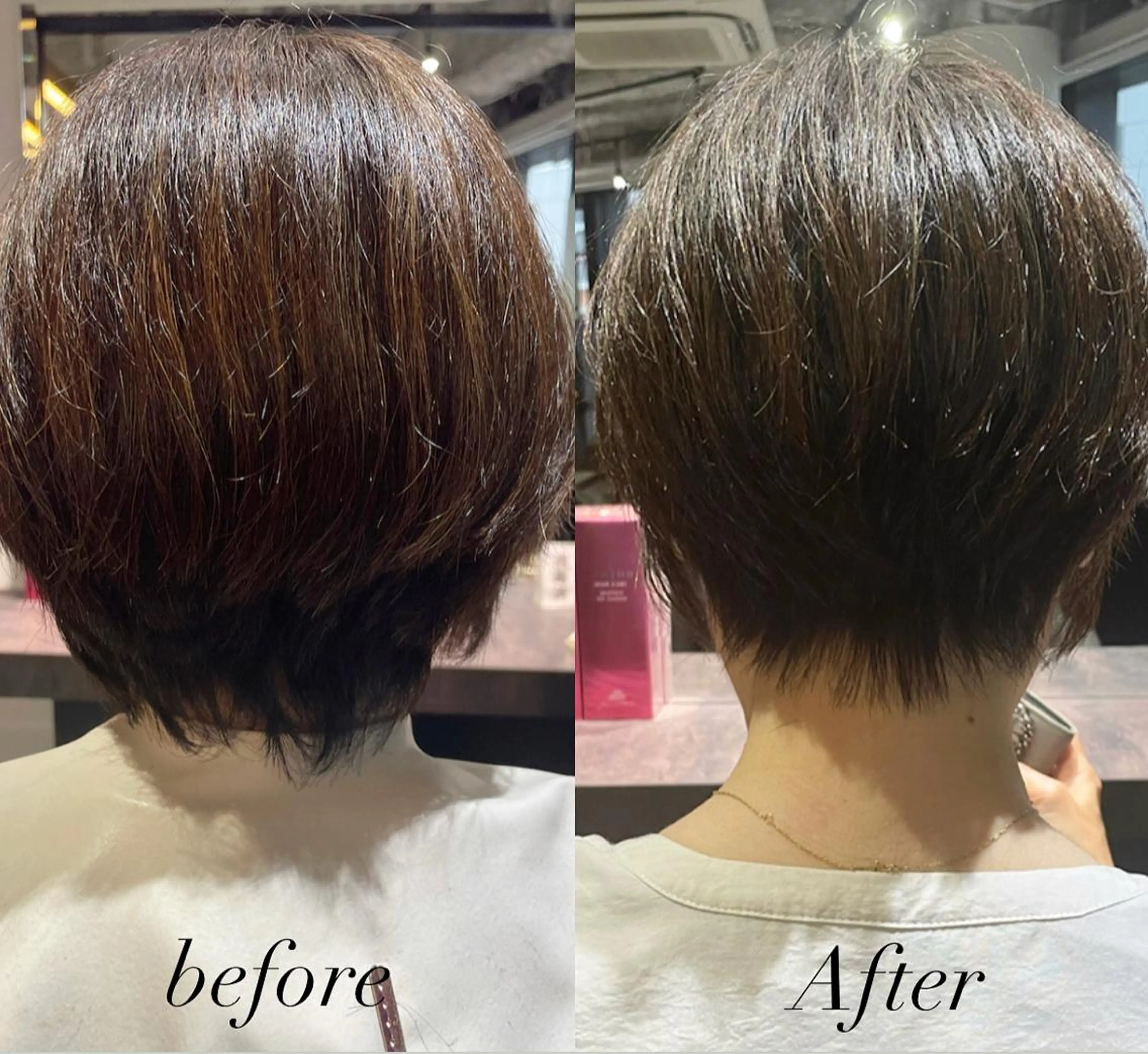 ショート ショート/脱白髪染め ☆宇﨑悠実のヘアスタイル