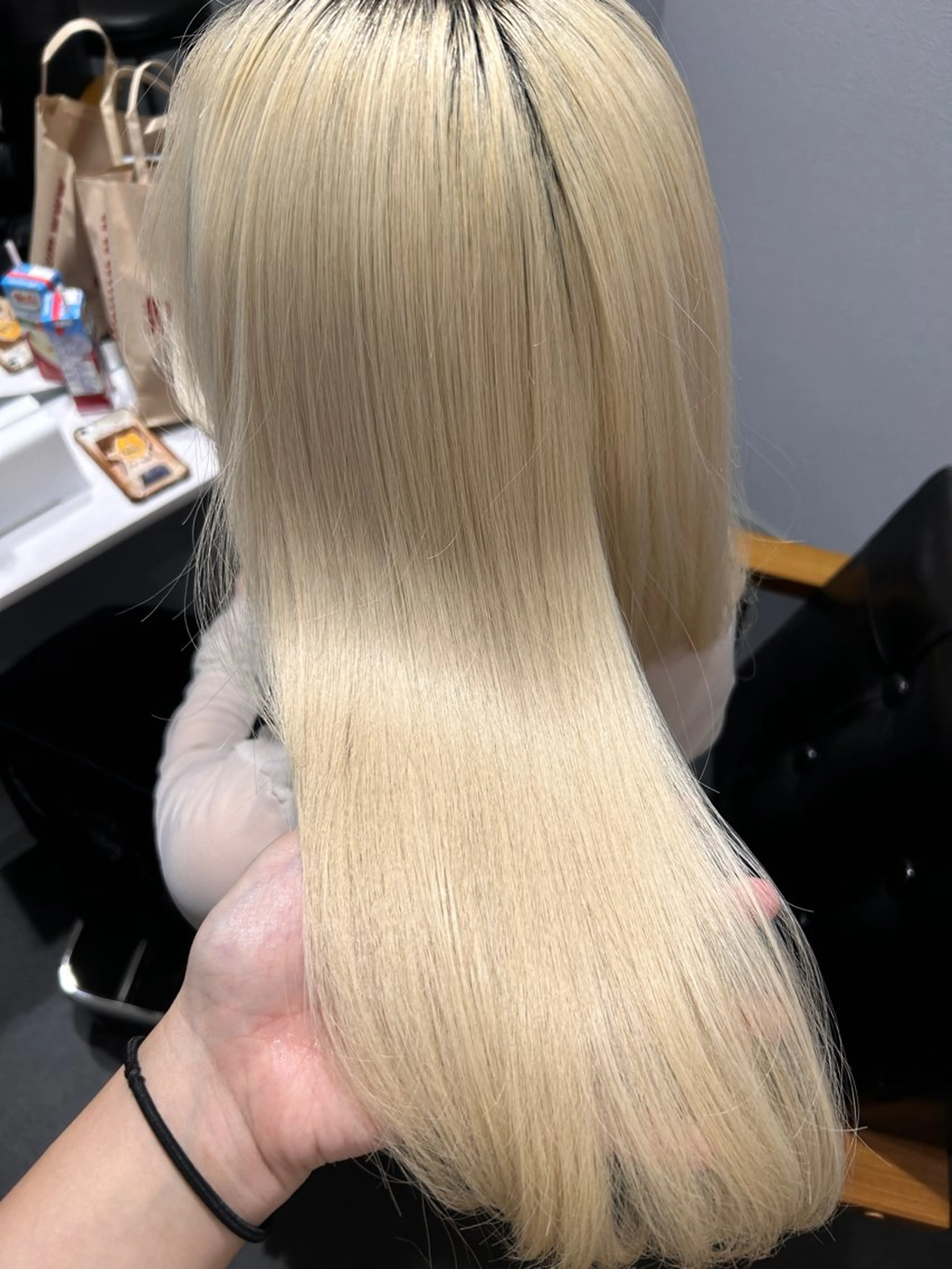 SHIKI押上 ハラサワアヤカのヘアスタイル